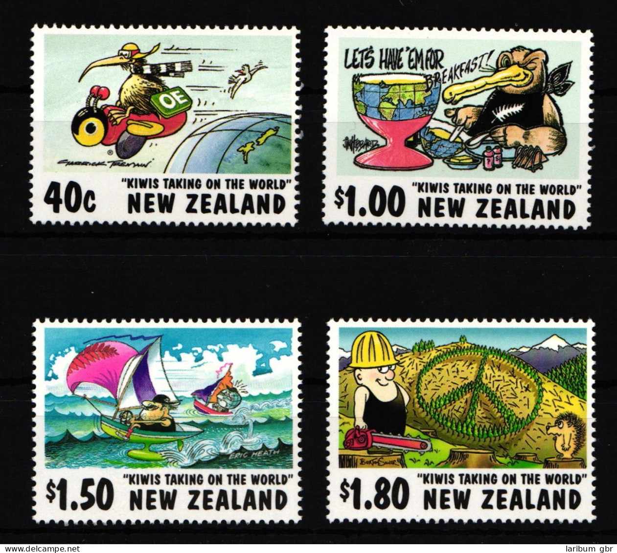 Neuseeland 1640-1643 Postfrisch #HV060 - Andere & Zonder Classificatie