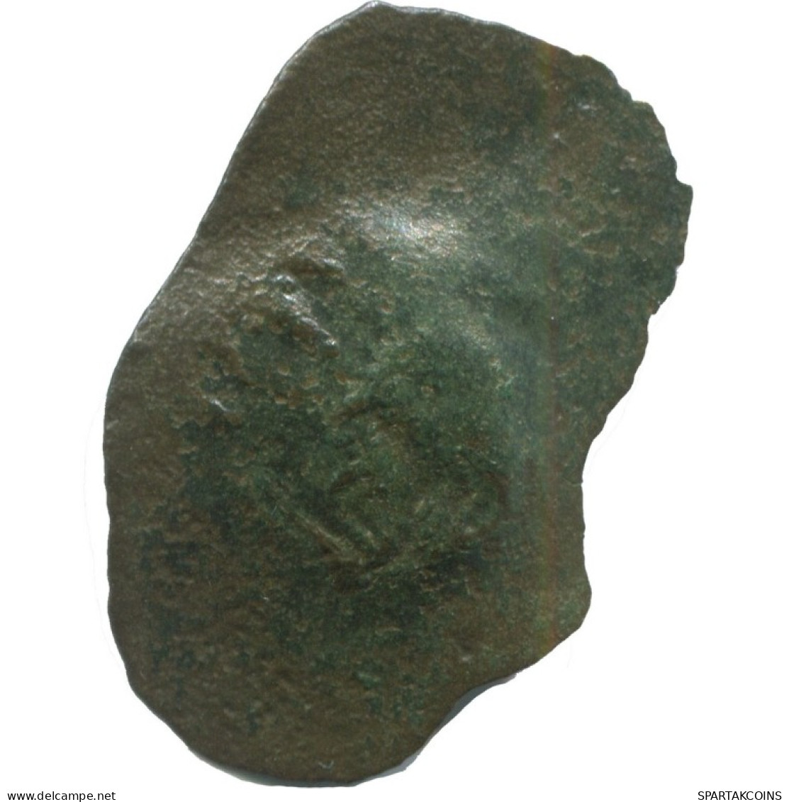 Authentic Original Ancient BYZANTINE EMPIRE Trachy Coin 1.2g/28mm #AG612.4.U.A - Byzantium