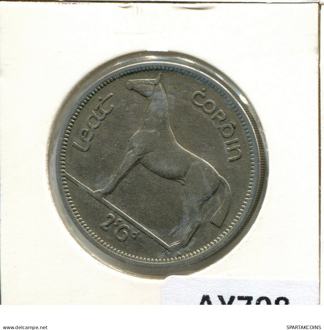 1/2 CROWN 1954 IRELAND Coin #AY708.U.A - Irlanda