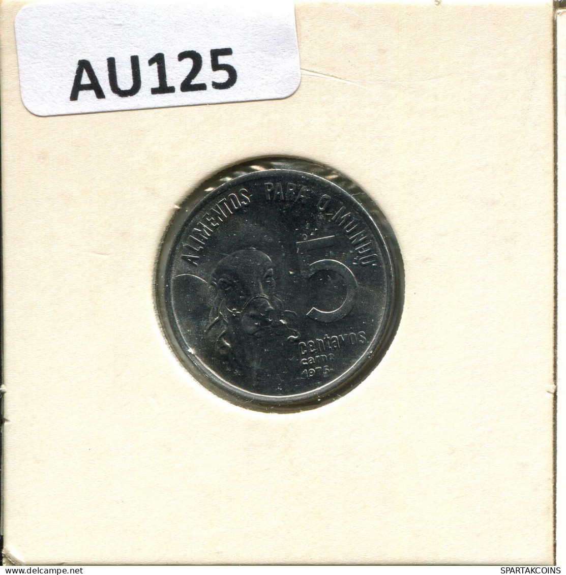 5 CENTAVOS 1975 BBASIL BRAZIL Moneda #AU125.E.A - Brasilien