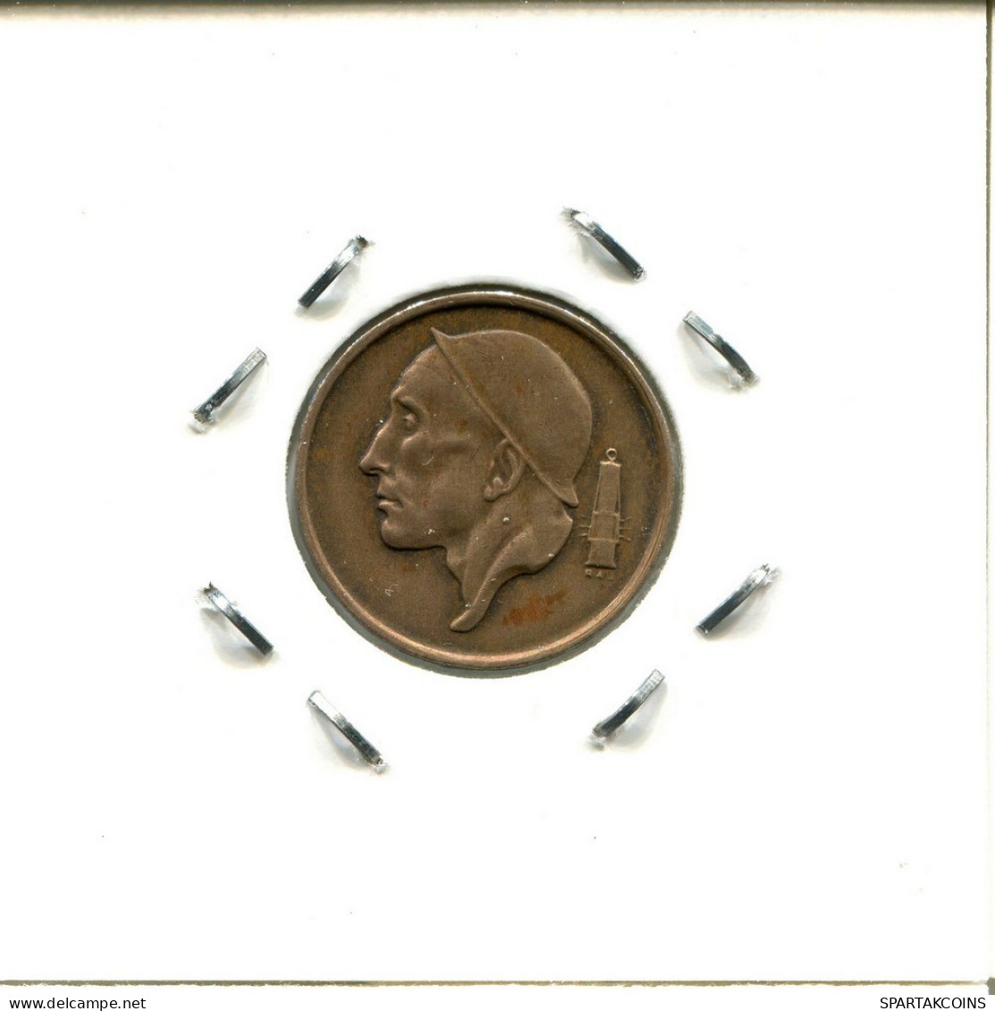 50 CENTIMES 1972 FRENCH Text BÉLGICA BELGIUM Moneda #BA365.E.A - 50 Cent