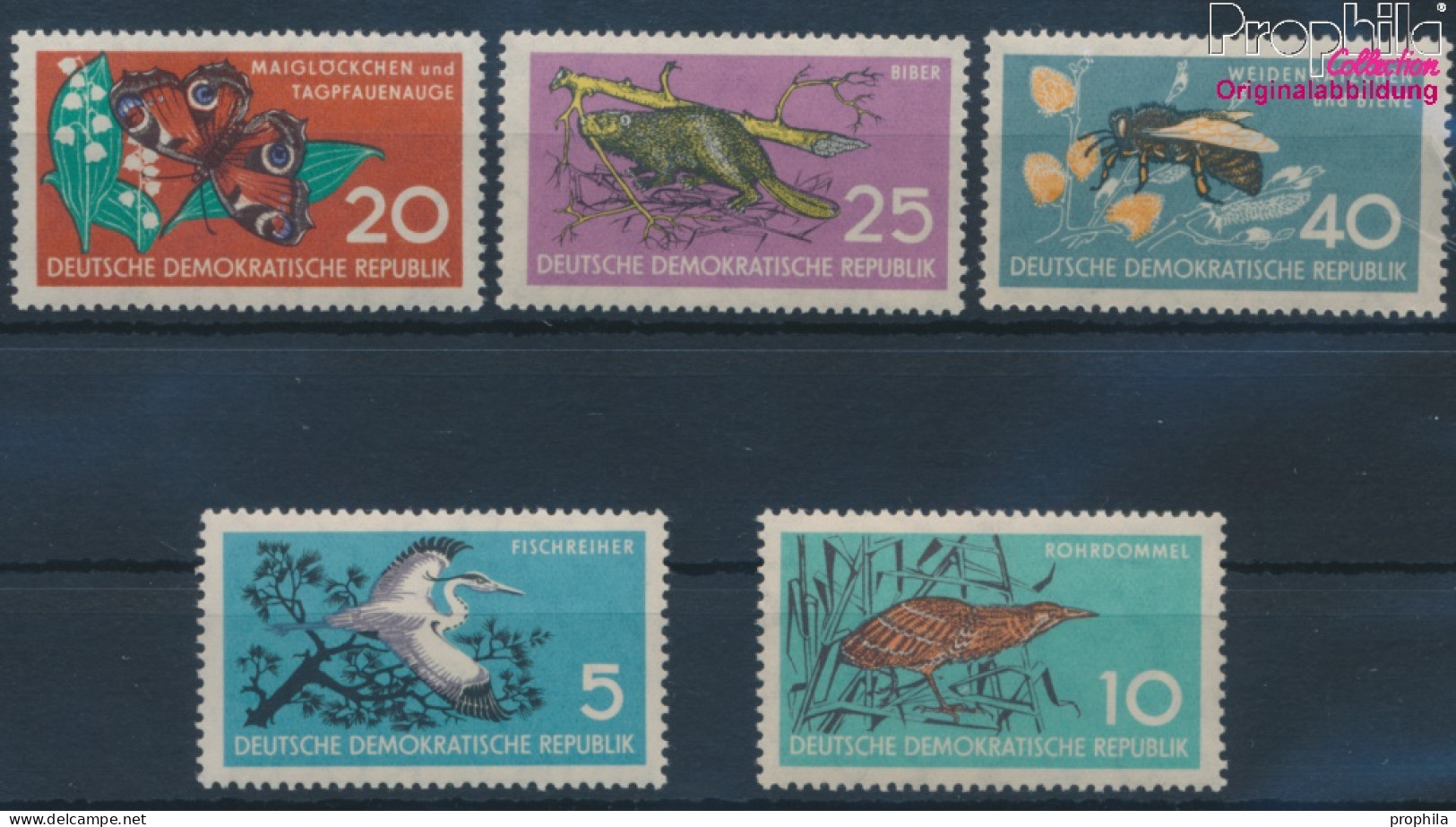 DDR 688-692 (kompl.Ausgabe) Postfrisch 1959 Naturschutz (10393698 - Nuevos