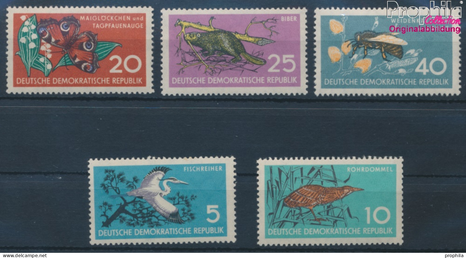 DDR 688-692 (kompl.Ausgabe) Postfrisch 1959 Naturschutz (10393890 - Nuevos