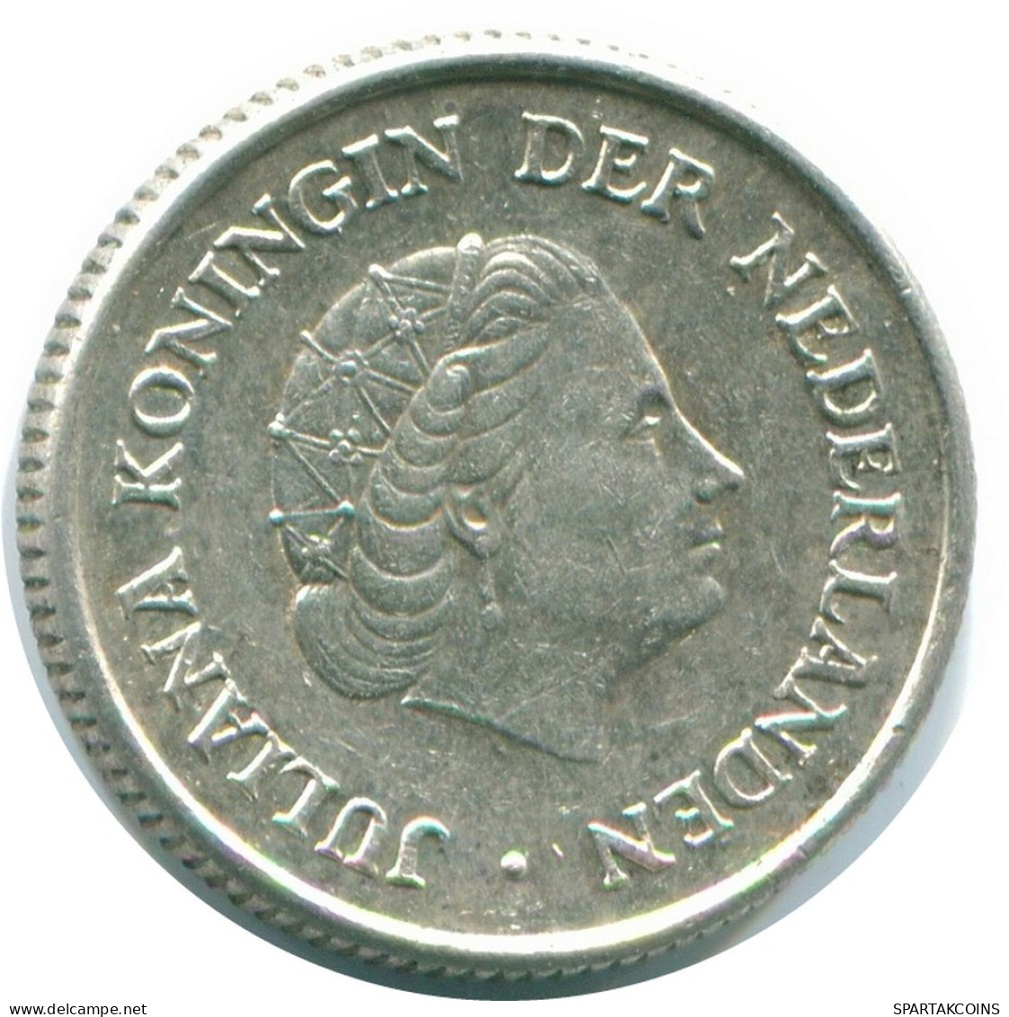 1/4 GULDEN 1956 NIEDERLÄNDISCHE ANTILLEN SILBER Koloniale Münze #NL10910.4.D.A - Antillas Neerlandesas