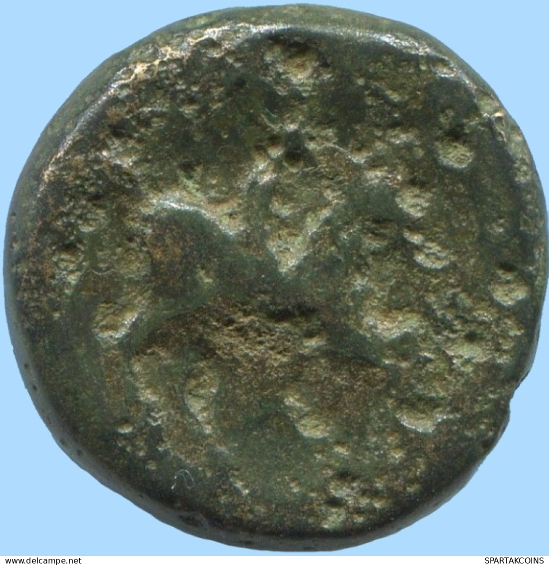 HORSEMAN Ancient Authentic Original GREEK Coin 6.7g/16mm #ANT1789.10.U.A - Griekenland