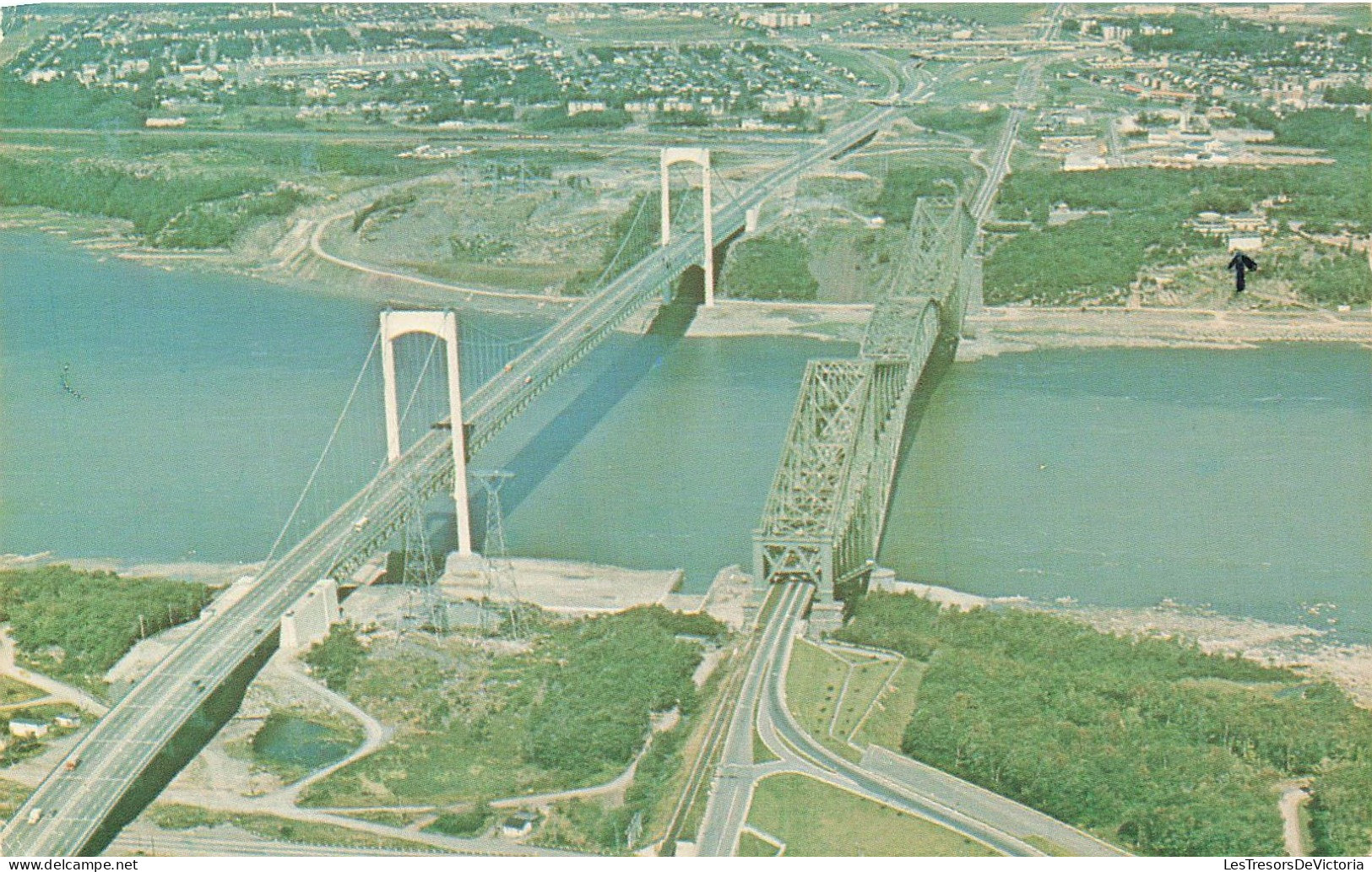 CANADA - Quebec - Ponts De Québec Et Pierre Laporte - Carte Postale - Other & Unclassified