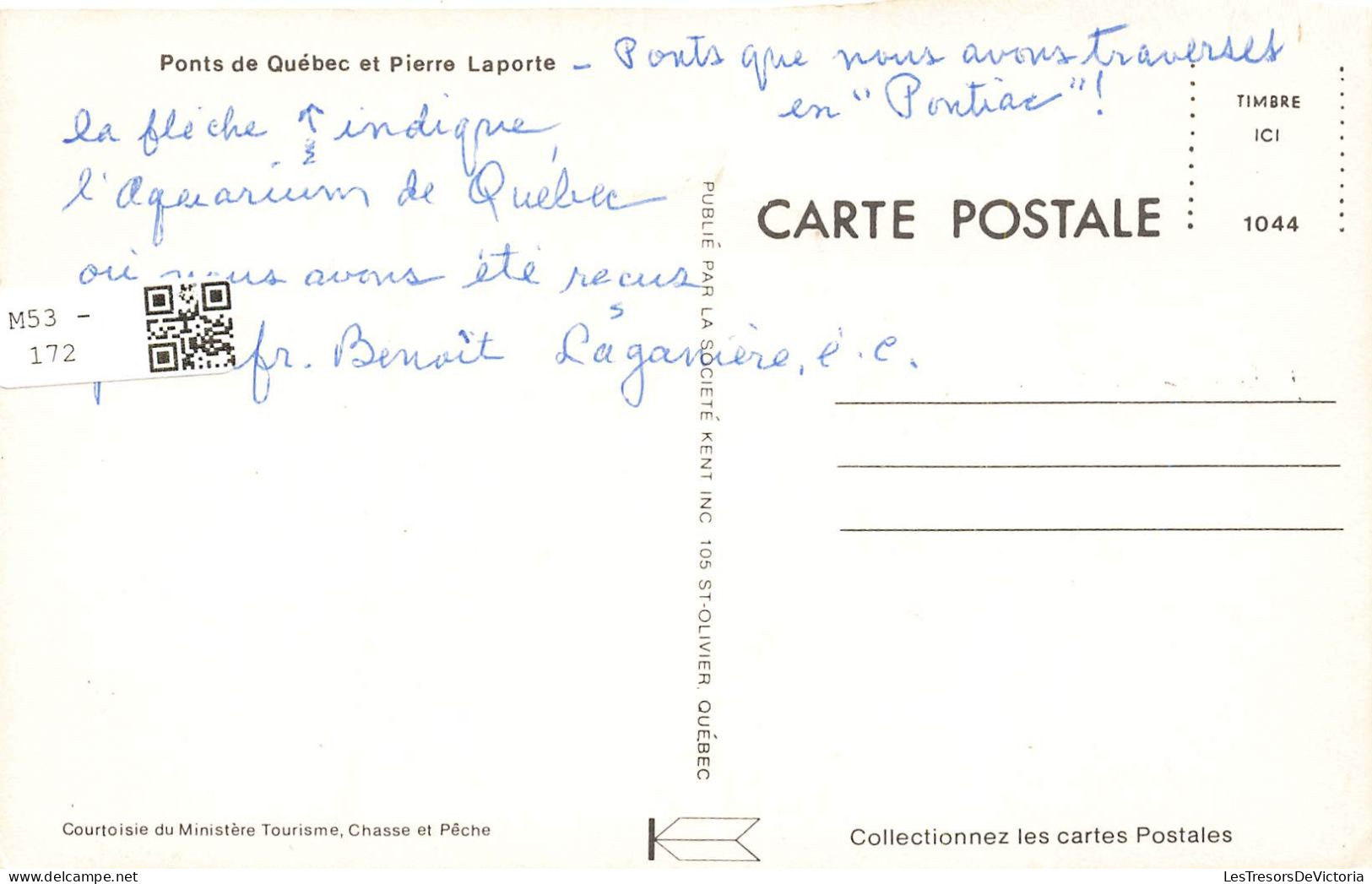 CANADA - Quebec - Ponts De Québec Et Pierre Laporte - Carte Postale - Other & Unclassified