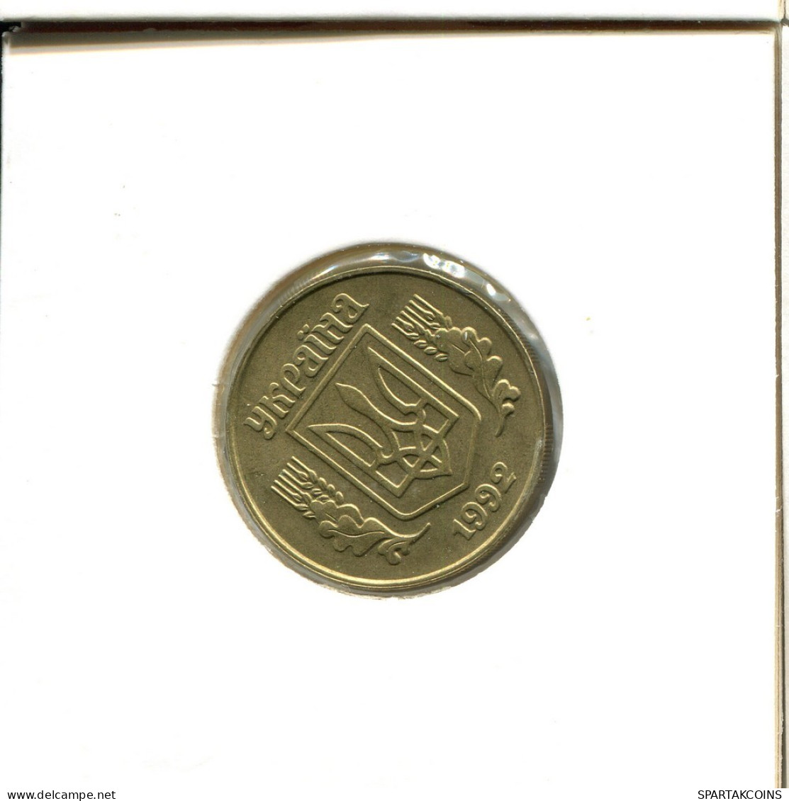 25 Kopiiok 1992 UCBANIA UKRAINE Moneda #AT020.E.A - Ucraina