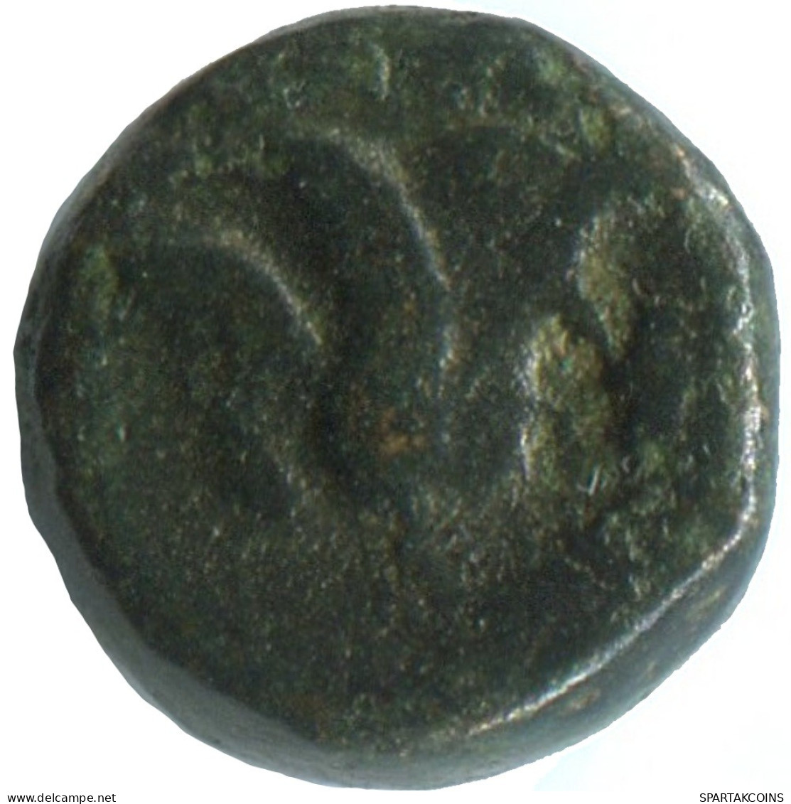 ROSEBUD Antike Authentische Original GRIECHISCHE Münze 1.6g/9mm #SAV1405.11.D.A - Griechische Münzen