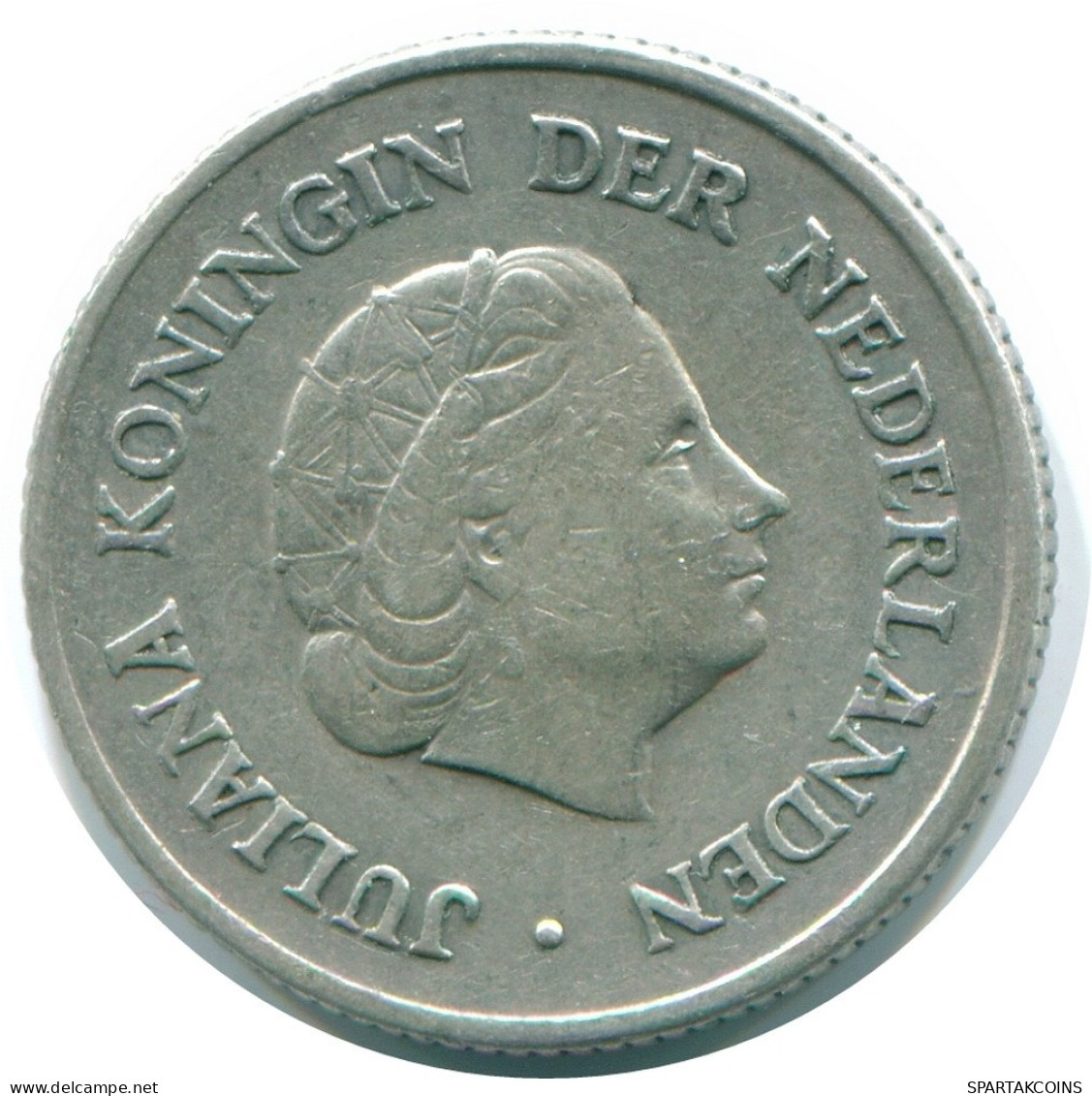 1/4 GULDEN 1960 NIEDERLÄNDISCHE ANTILLEN SILBER Koloniale Münze #NL11042.4.D.A - Antillas Neerlandesas