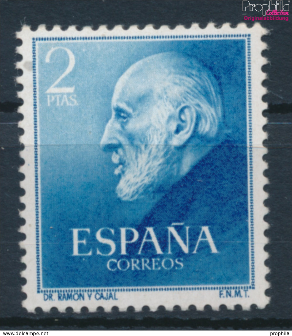 Spanien 1012 (kompl.Ausg.) Postfrisch 1952 Cajal (10368420 - Neufs