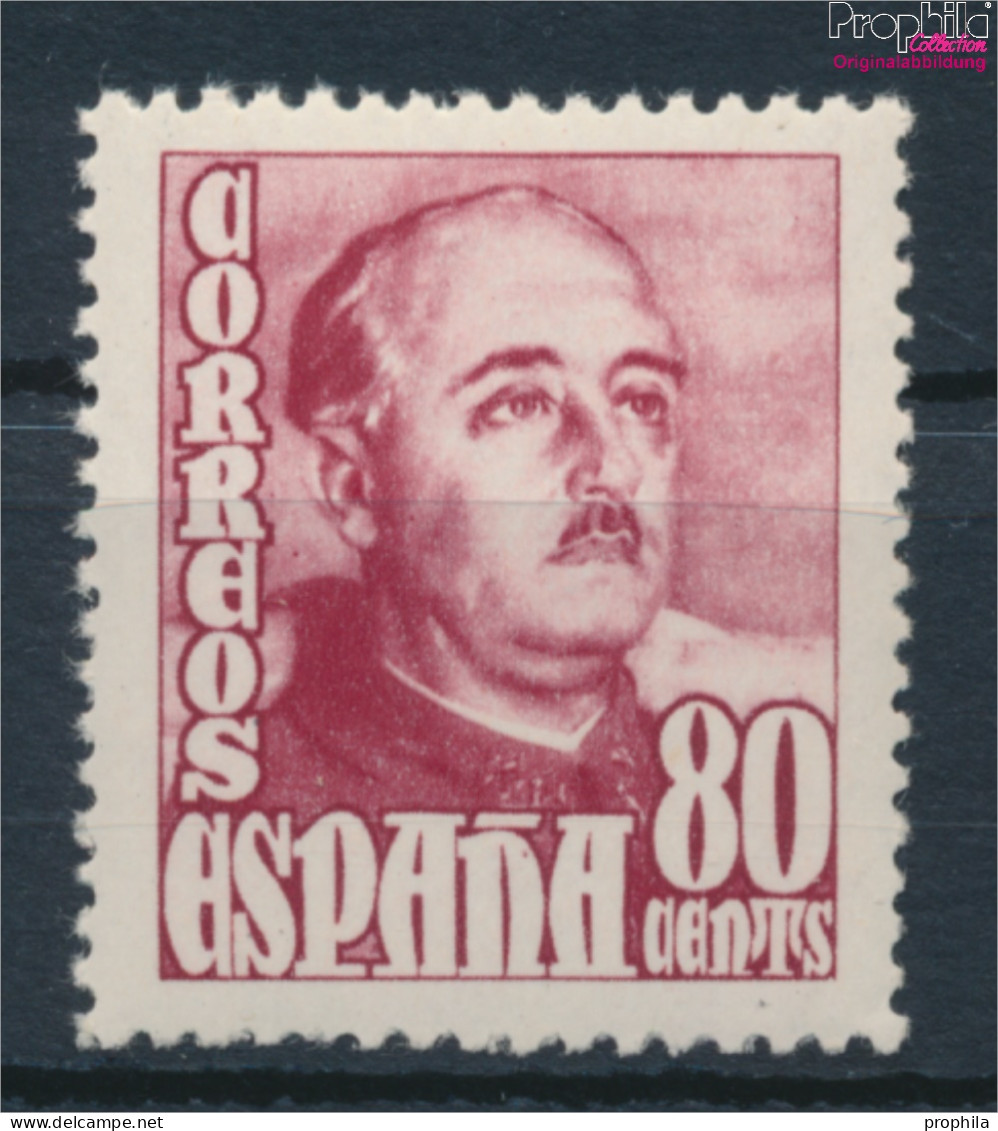 Spanien 1027 (kompl.Ausg.) Postfrisch 1954 Franco (10368424 - Unused Stamps