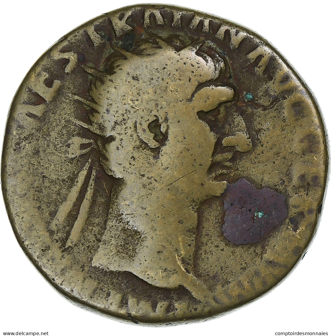 Trajan, Dupondius, 101-102, Rome, Bronze, TB, RIC:428 - The Anthonines (96 AD To 192 AD)