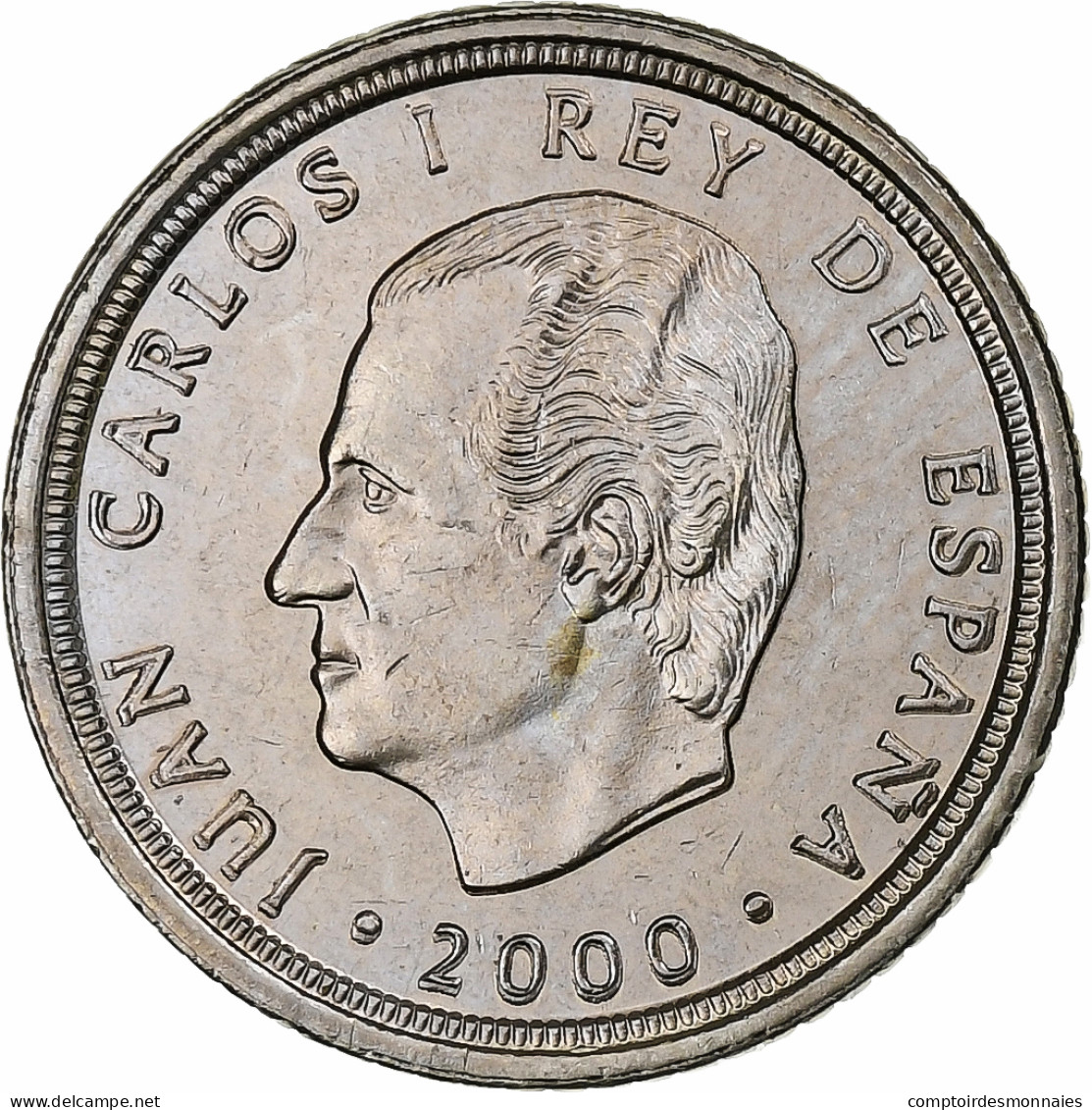 Espagne, Juan Carlos I, 10 Pesetas, 2000, Cupro-nickel, SPL, KM:1012 - 10 Pesetas