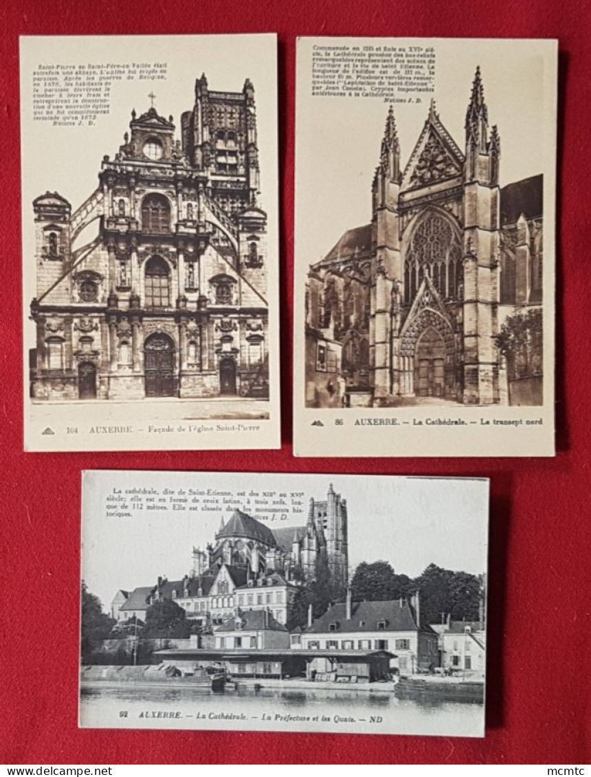 20 Cartes -   Auxerre   -( 89 - Yonne ) - Auxerre