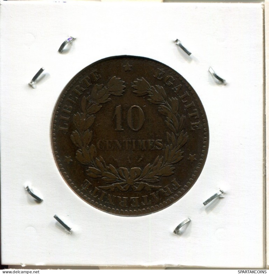 10 CENTIMES 1881 A FRANCE French Coin #AM075.U.A - 10 Centimes