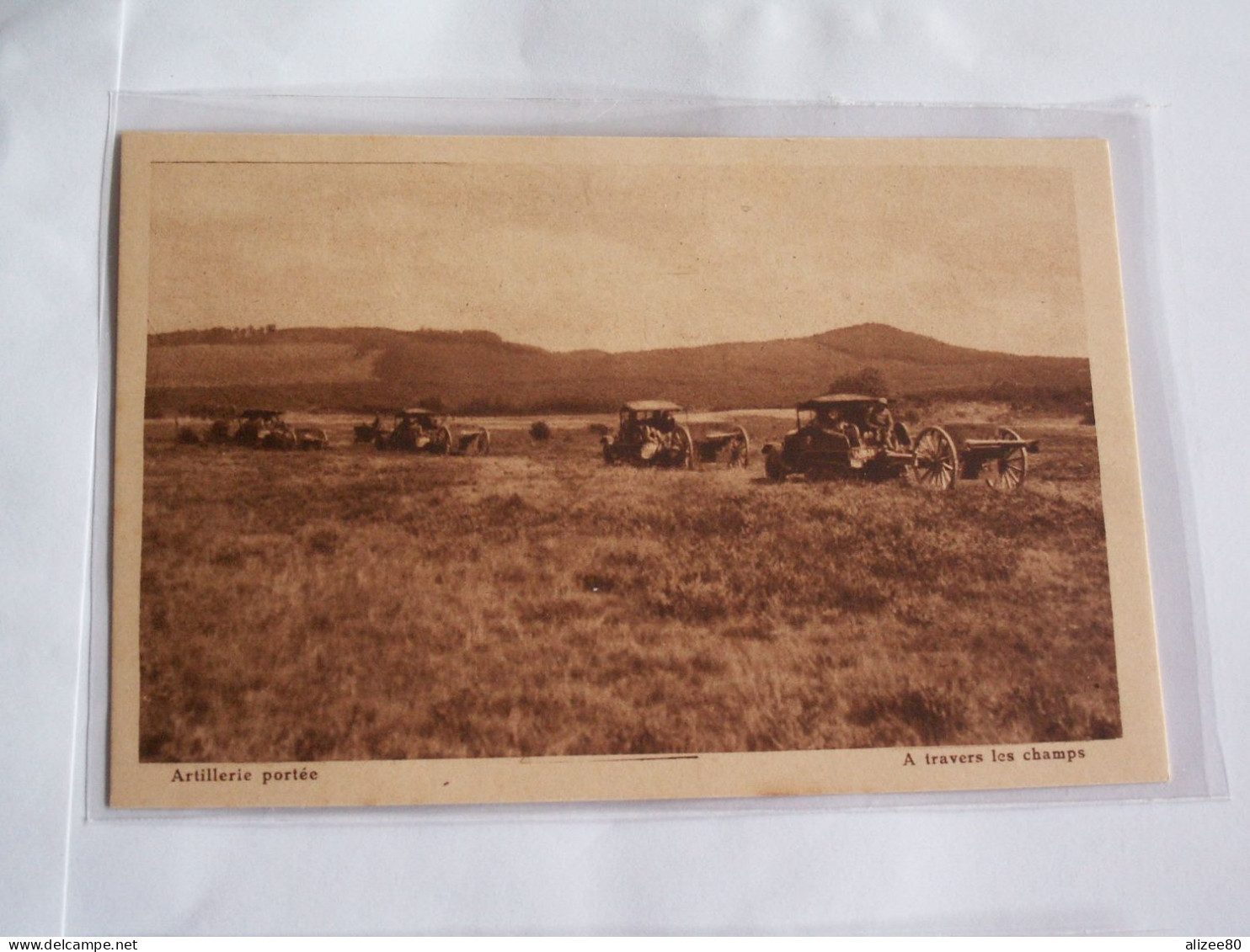 CPA  GUERRE  14/18  -- CAMP  DE  MAILLY - Matériel