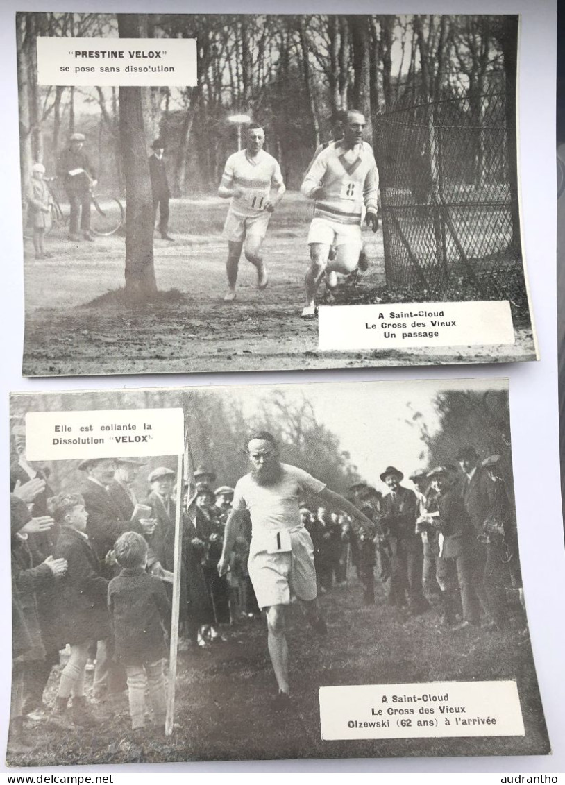 Carte Publicitaire - Le Cross Des Vieux Olzewski - Saint Cloud - Laboratoires Prestie-Velox - Leichtathletik
