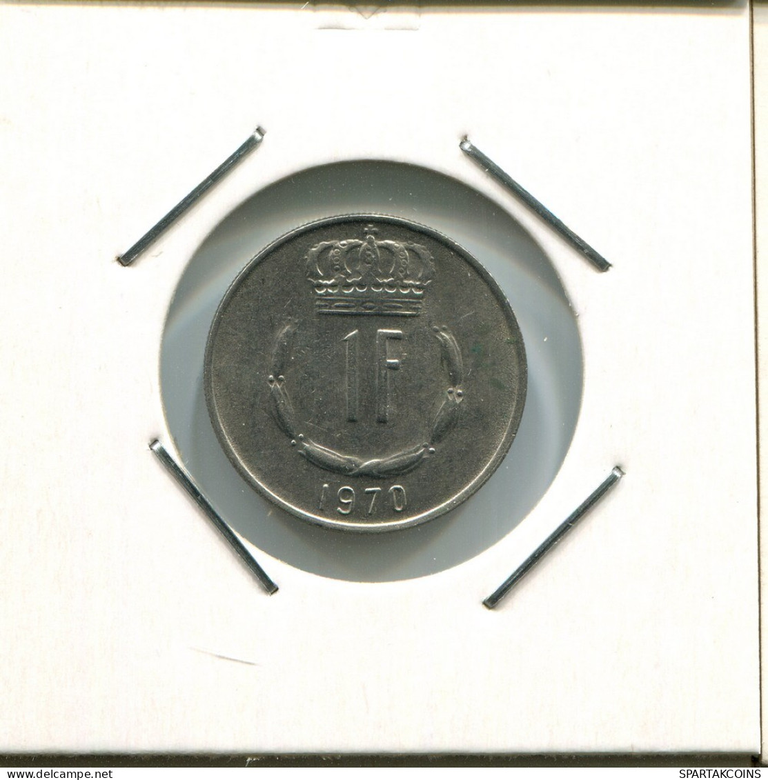 1 FRANC 1970 LUXEMBURGO LUXEMBOURG Moneda #AR683.E.A - Lussemburgo