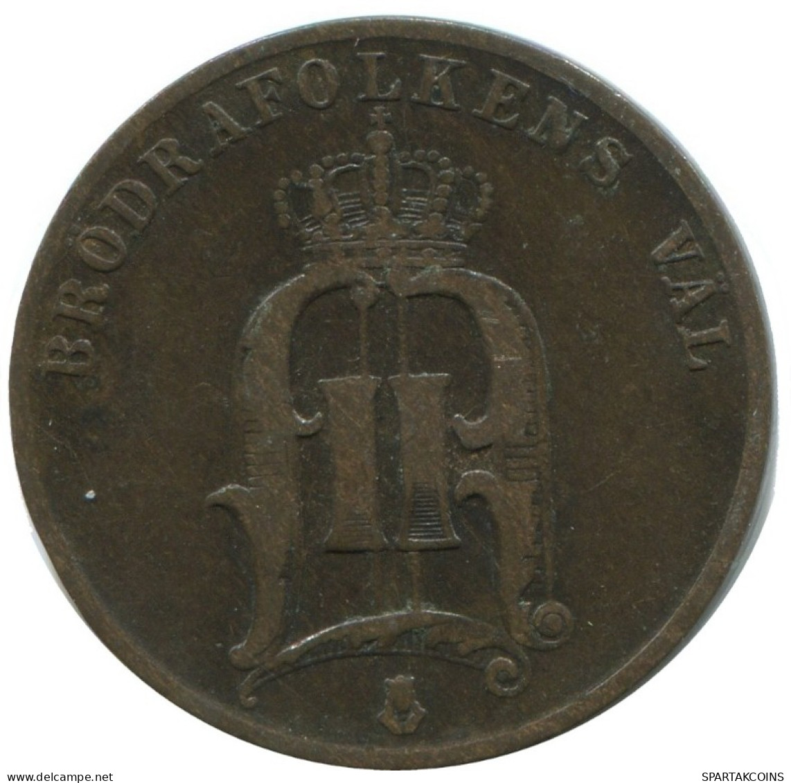 2 ORE 1888 SUECIA SWEDEN Moneda #AC970.2.E.A - Suède