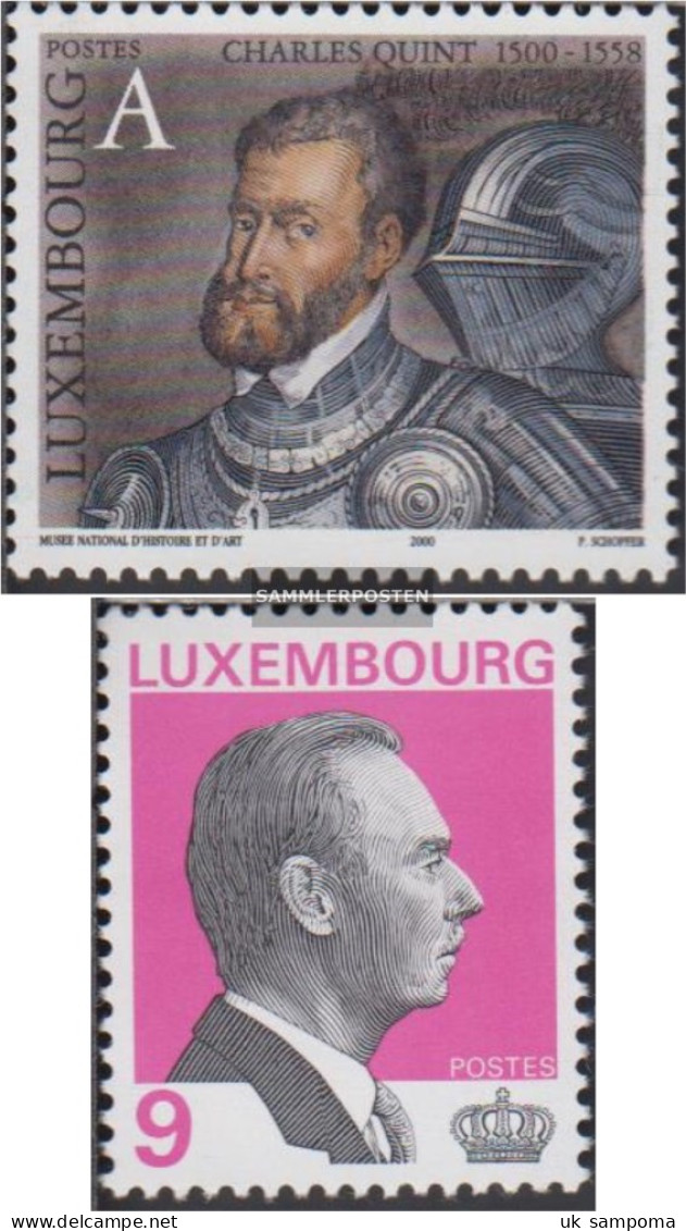 Luxembourg 1494,1498 (complete Issue) Unmounted Mint / Never Hinged 2000 Karl, Jean - Ungebraucht