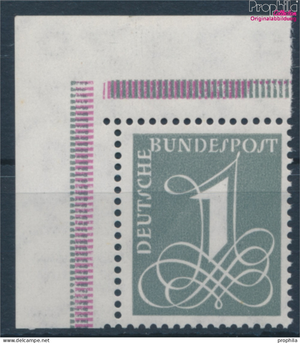 BRD 285X (kompl.Ausg.), Wasserzeichen 4 Postfrisch 1958 Ziffer (10343492 - Unused Stamps