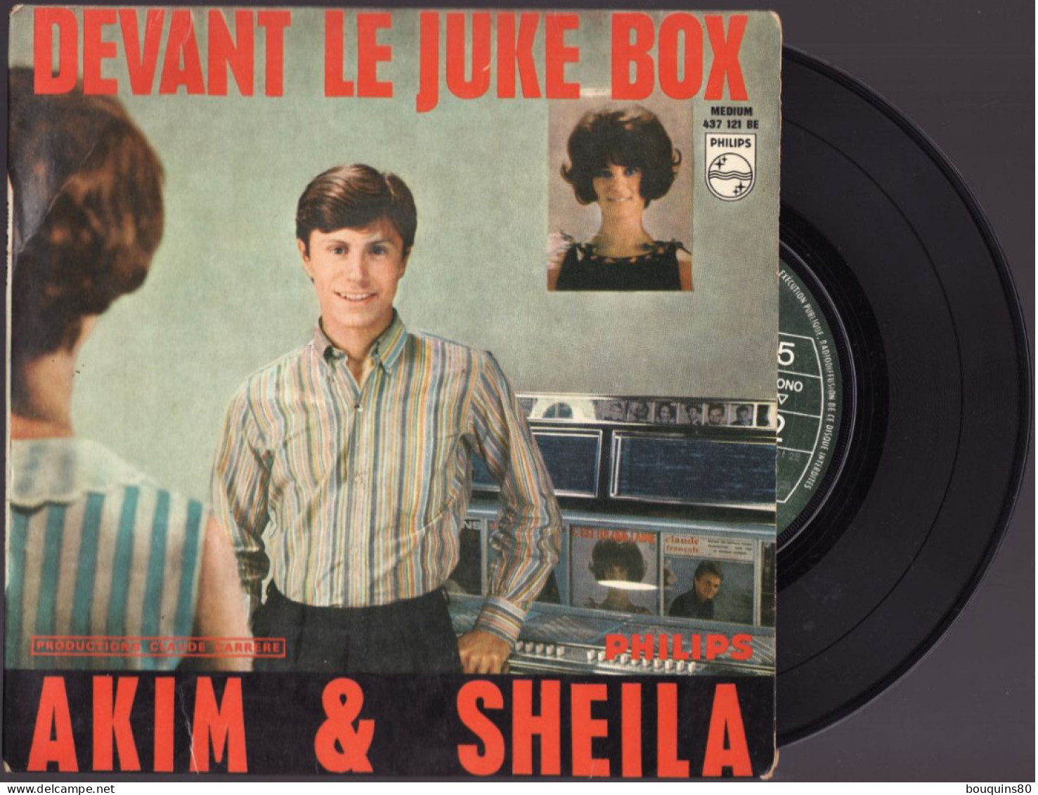 AKIM ET SHEILA DEVANT LE JUXE BOXE - Andere - Franstalig