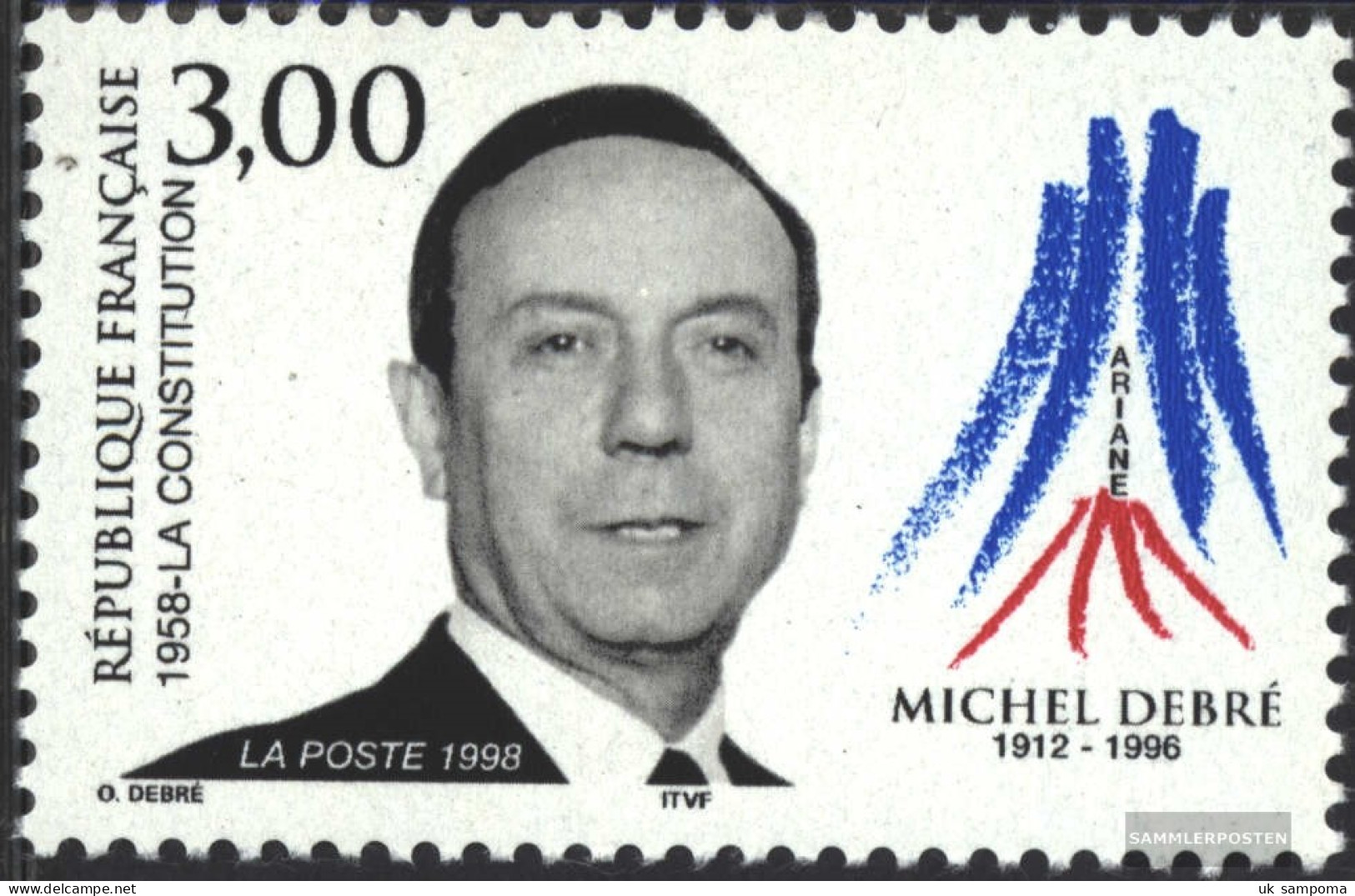 France 3269 (complete Issue) Unmounted Mint / Never Hinged 1998 Constitution - Unused Stamps