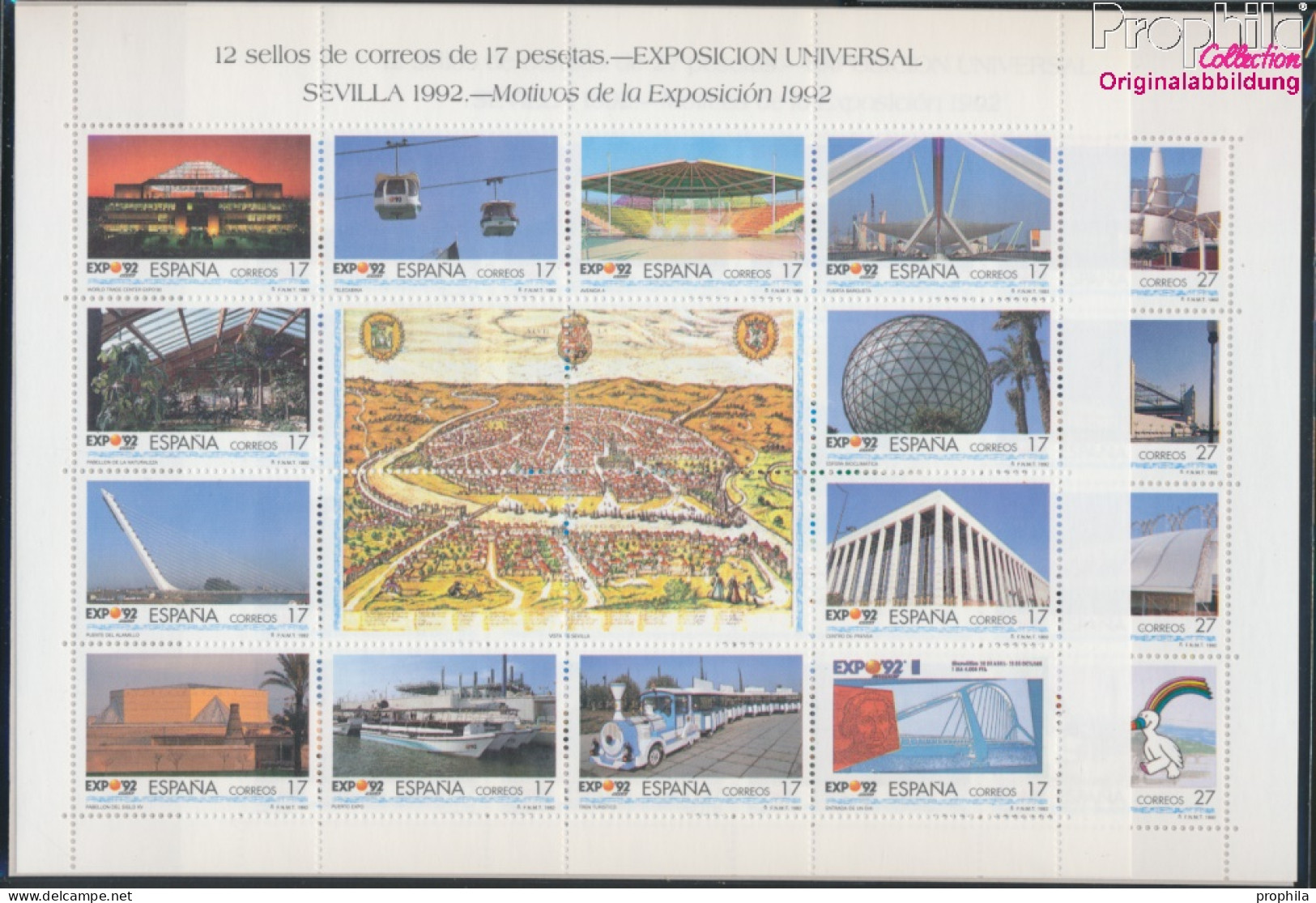 Spanien 3036-3059 Kleinbögen (kompl.Ausg.) Postfrisch 1992 EXPO 92 In Sevilla (10368176 - Unused Stamps