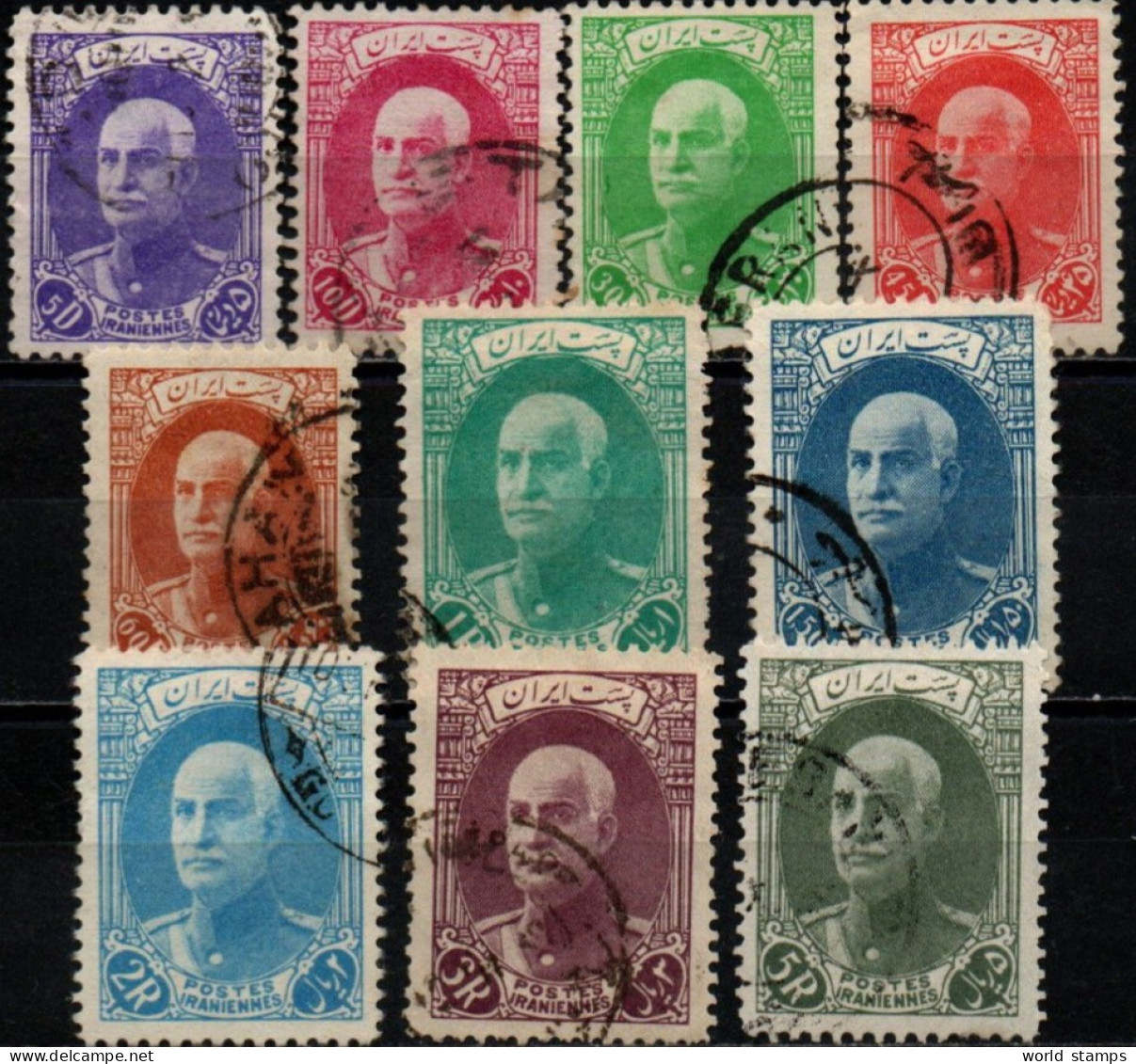 IRAN 1936-7 O - Irán