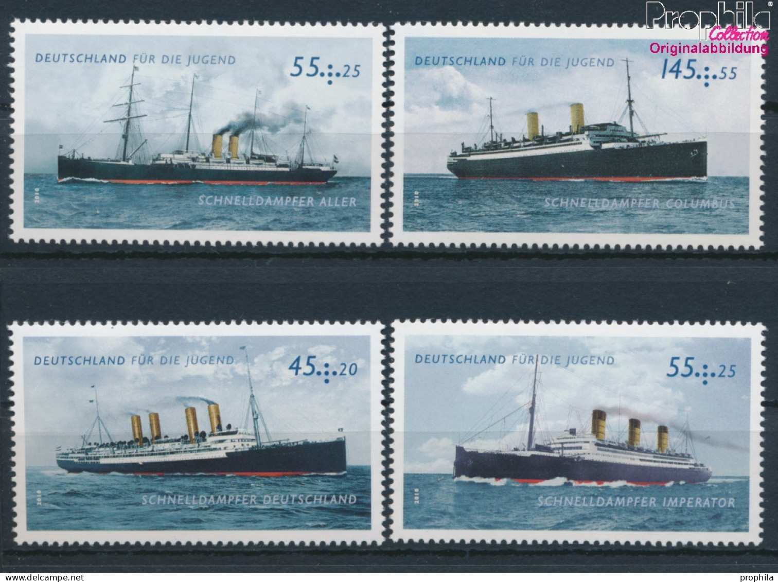 BRD 2809-2812 (kompl.Ausg.) Postfrisch 2010 Schnelldampfer (10368876 - Unused Stamps