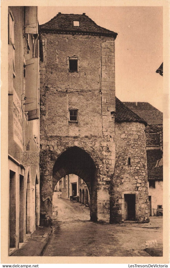 FRANCE - Rocamadour (Lot) - Vue Sur La Porte Salmon - Vue Générale - Carte Postale Ancienne - Rocamadour