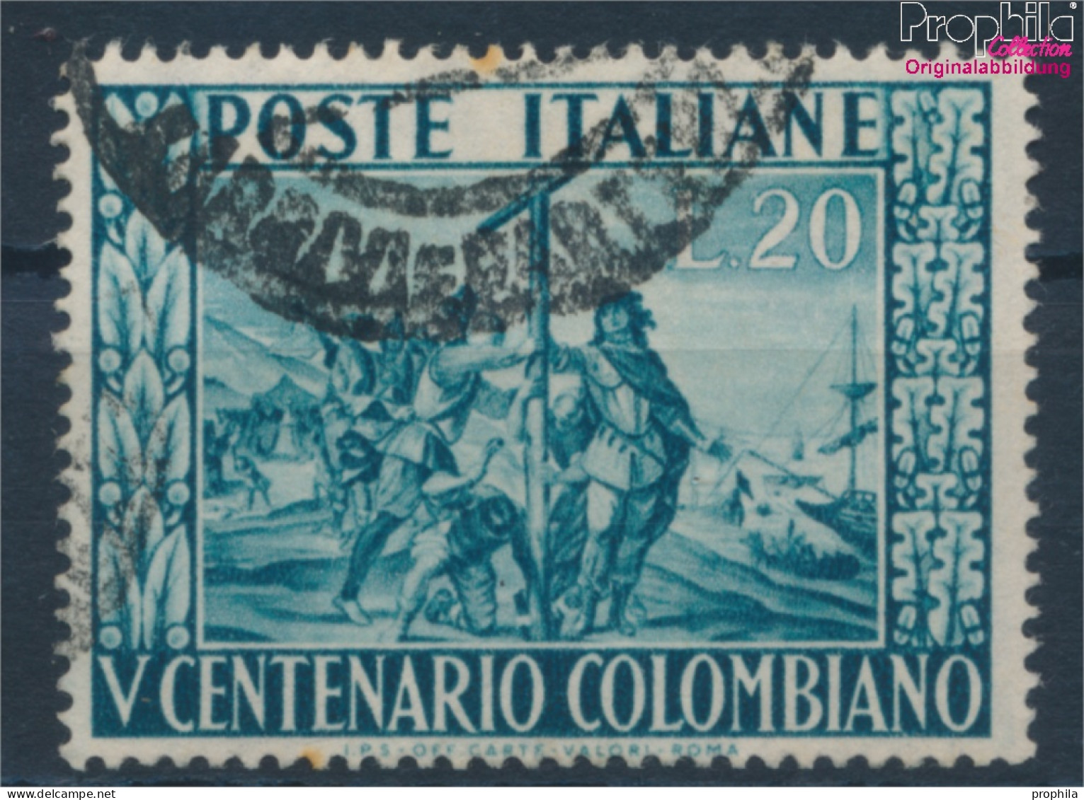 Italien 833 (kompl.Ausg.) Gestempelt 1951 C. Kolumbus (10355923 - 1946-60: Oblitérés