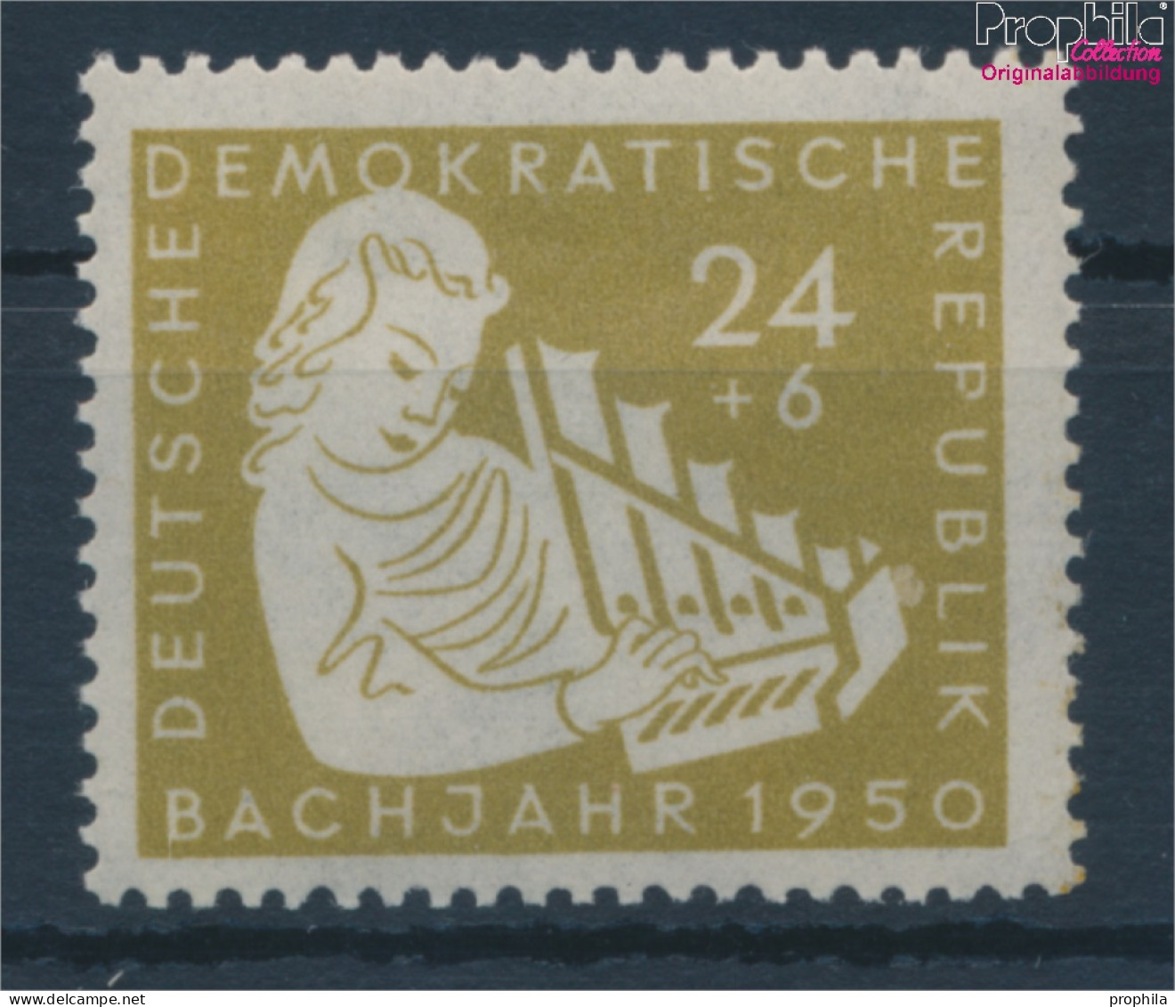 DDR 257 Postfrisch 1950 200.Todestag Von Bach (10393885 - Ungebraucht