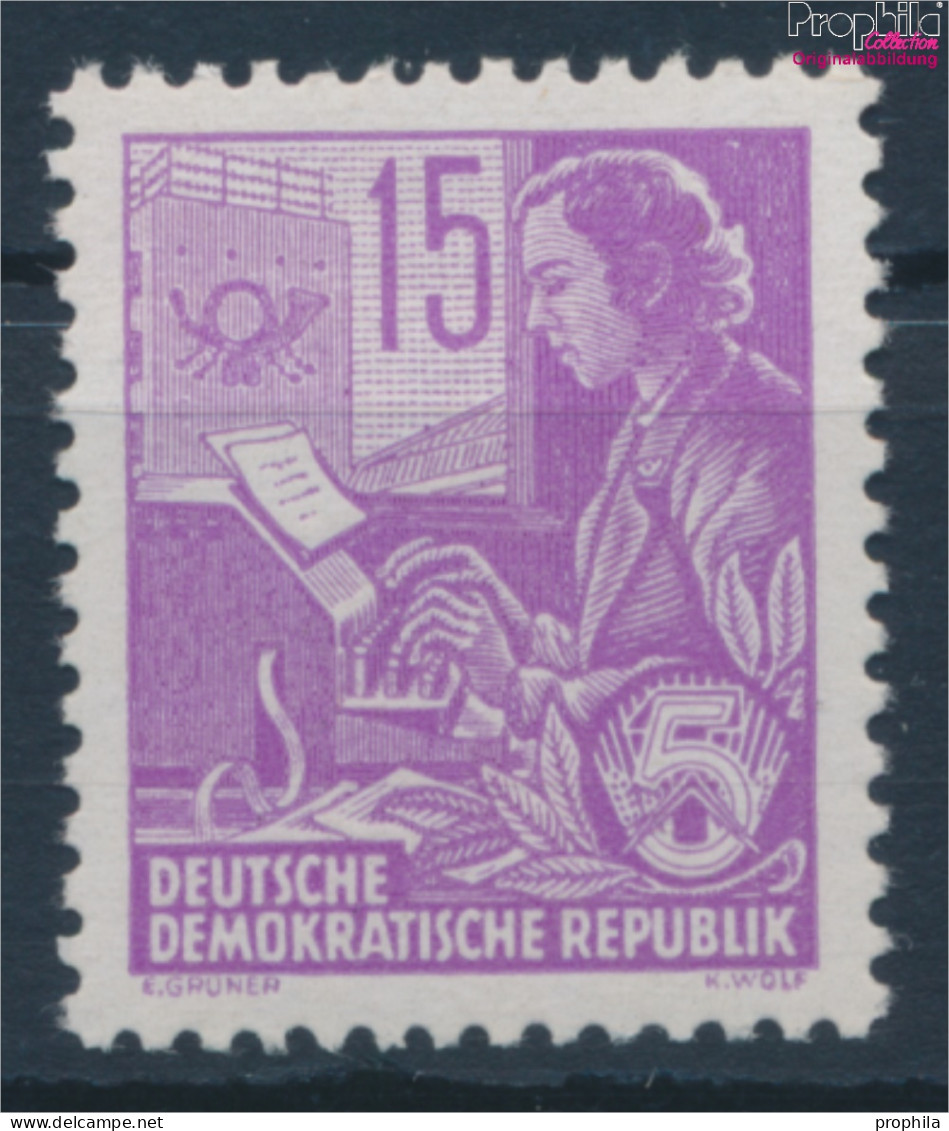 DDR 411 Postfrisch 1953 Fünfjahresplan (II) (10393809 - Ungebraucht