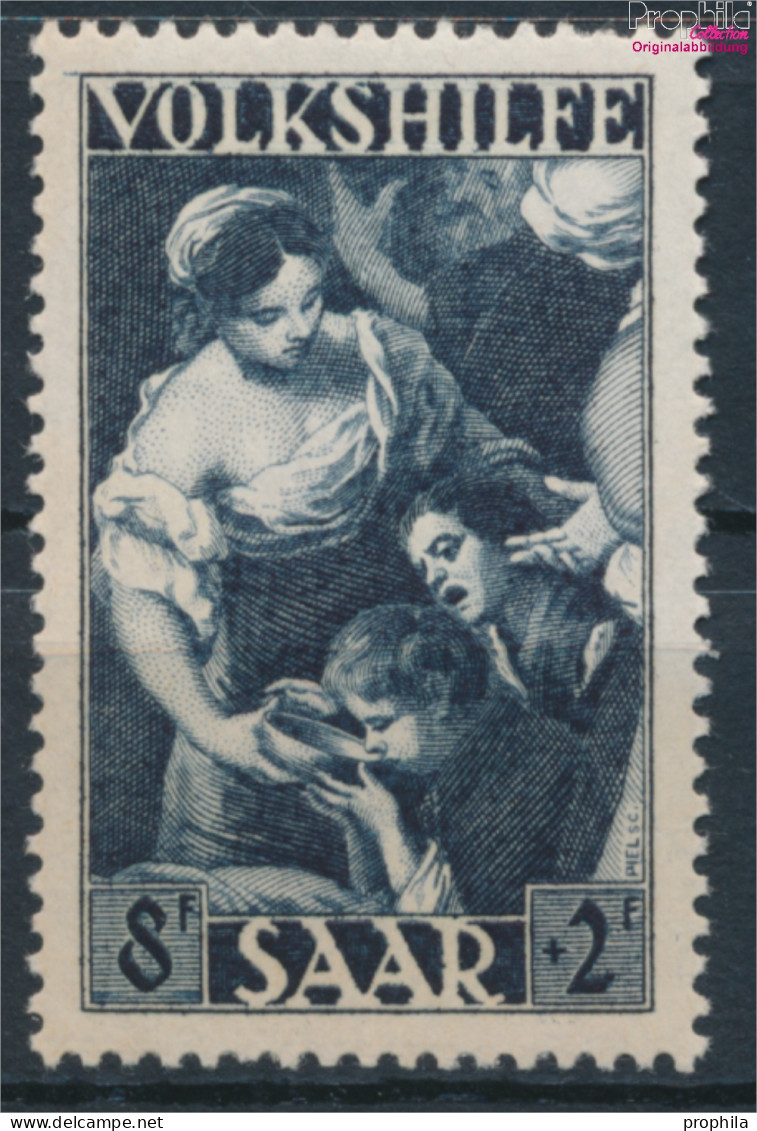 Saarland 267 Postfrisch 1949 Volkshilfe:Gemälde (I) (10377628 - Unused Stamps