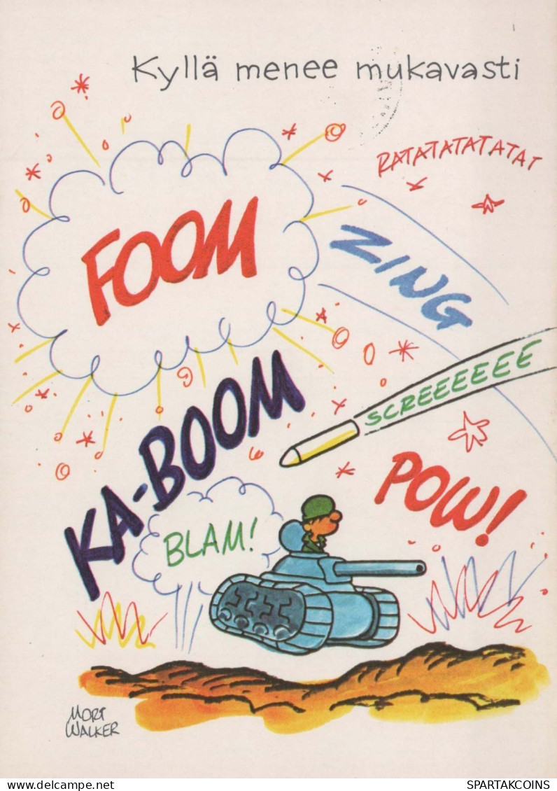 SOLDATI UMORISMO Militaria Vintage Cartolina CPSM #PBV820.A - Humour