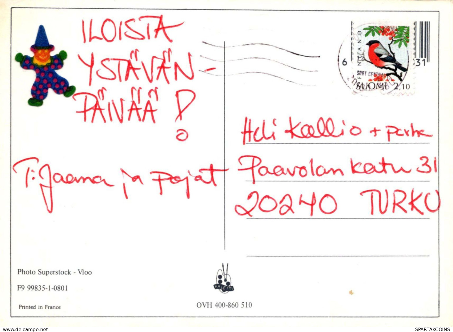 NIÑOS Retrato Vintage Tarjeta Postal CPSM #PBU948.A - Abbildungen
