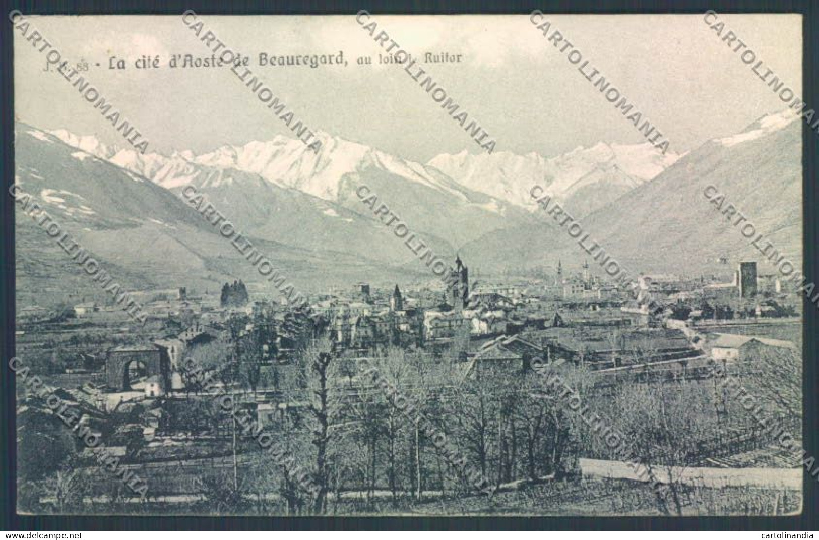 Aosta Città Cartolina ZQ4472 - Aosta