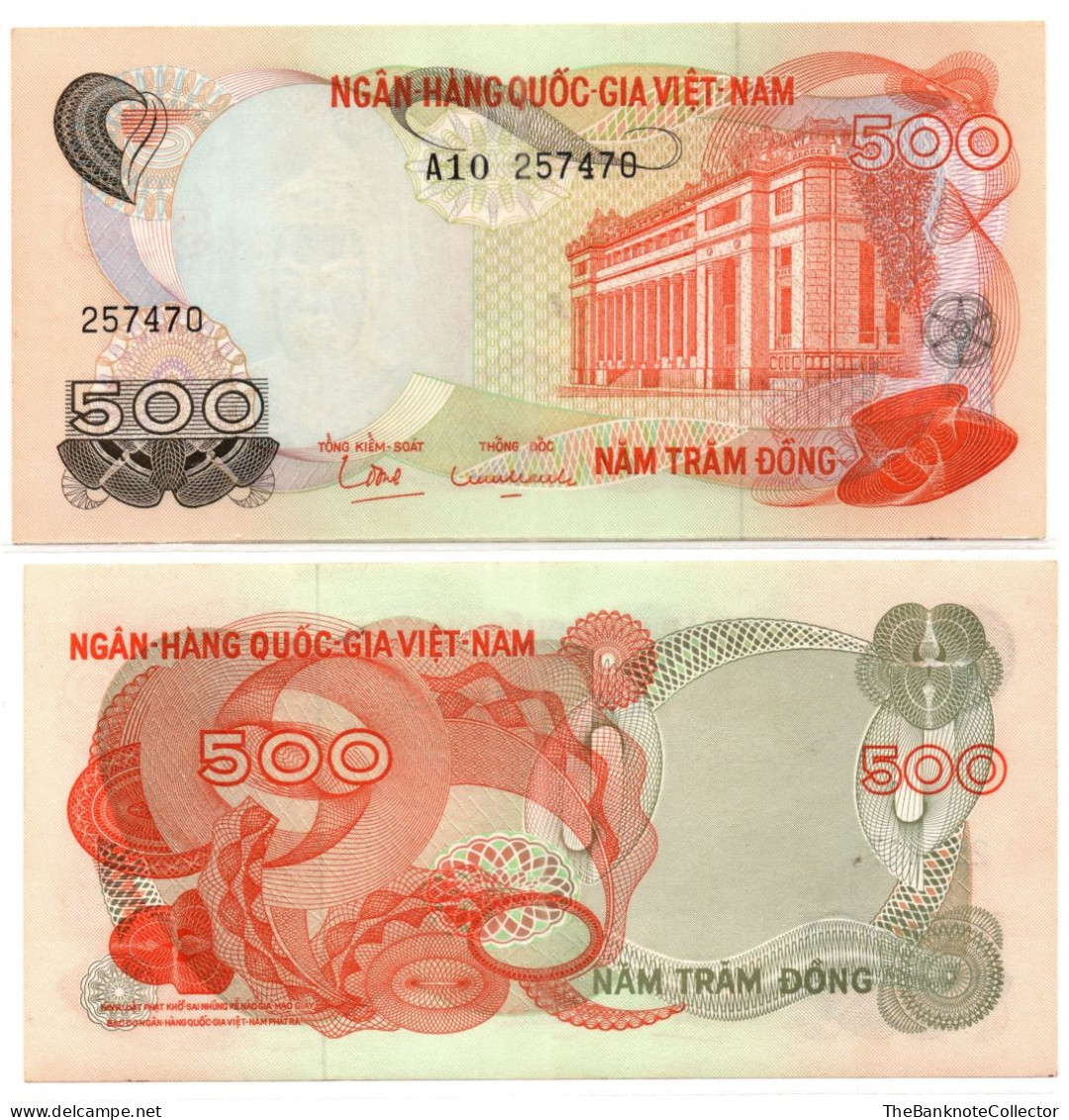 South Vietnam 500 Dong ND 1970 P-28 UNC - Vietnam