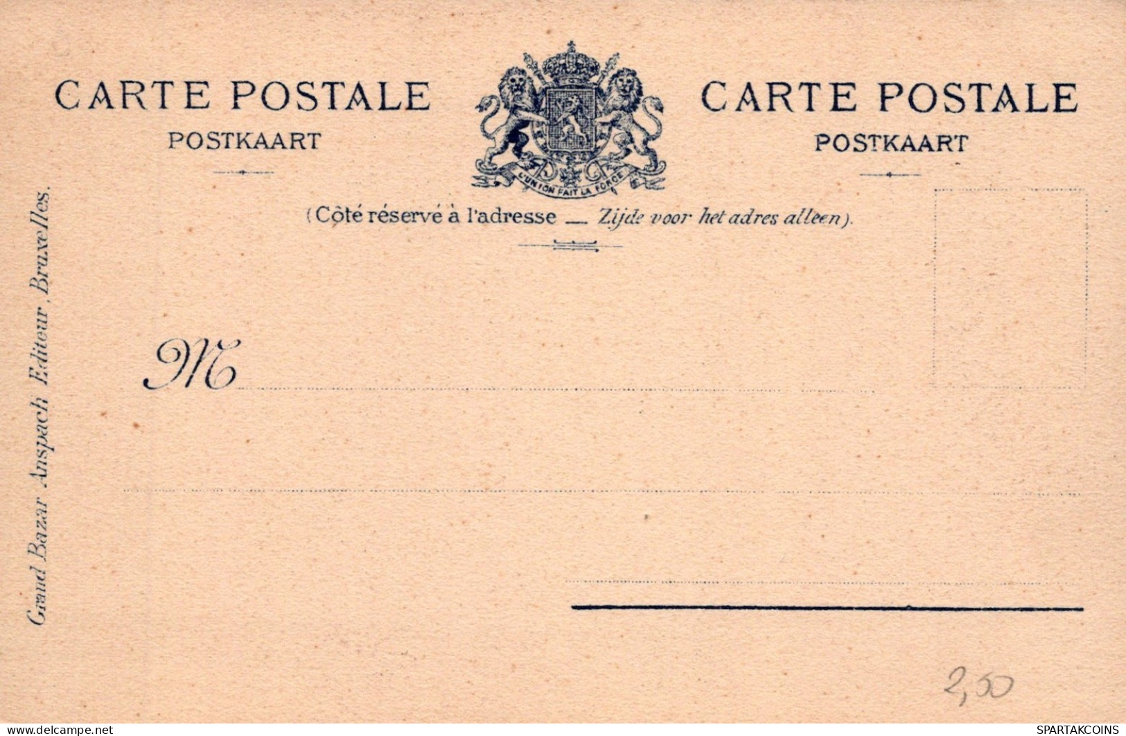 BELGIQUE BRUXELLES Carte Postale CPA #PAD574.A - Bruxelles-ville