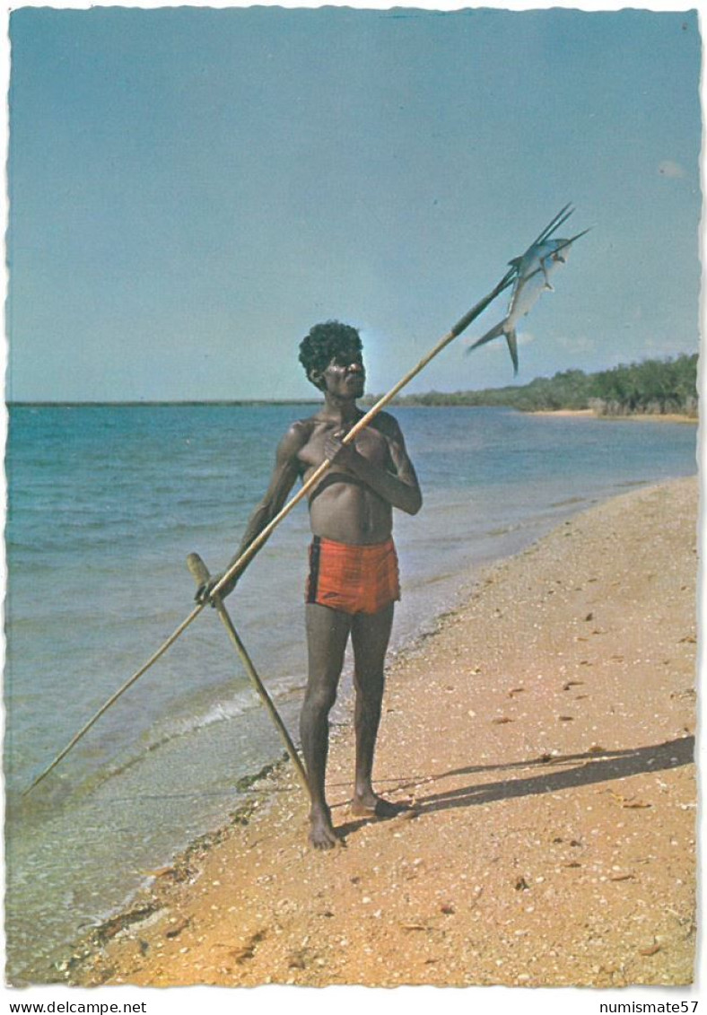 CP AUSTRALIA - Gulf Of Carpentaria - An Aborigine Catches Fish - Sonstige & Ohne Zuordnung