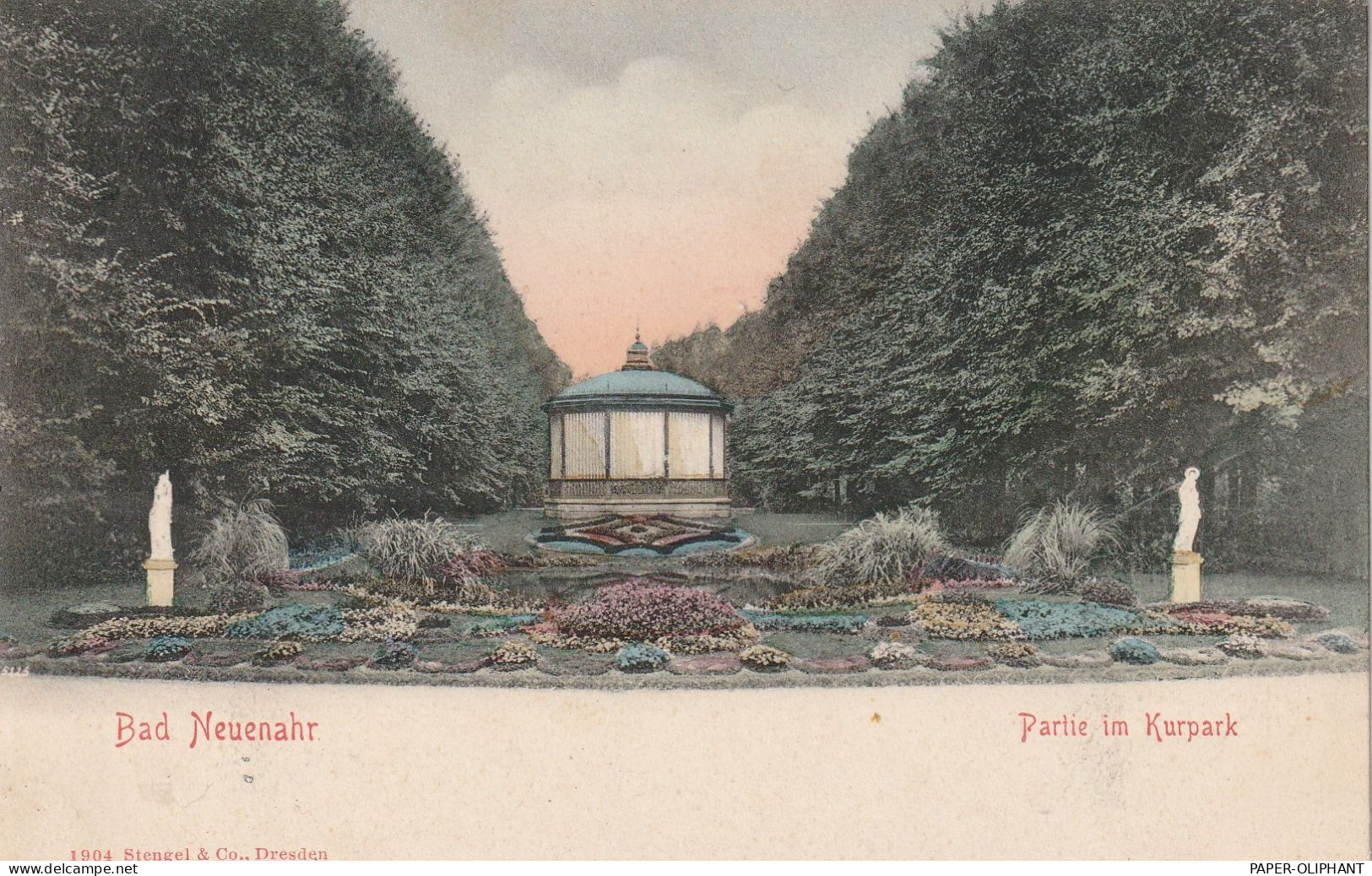 5483 BAD NEUENAHR - AHRWEILER, Pavillon Im Kurpark, 1904, Verlag Stengel - Bad Neuenahr-Ahrweiler