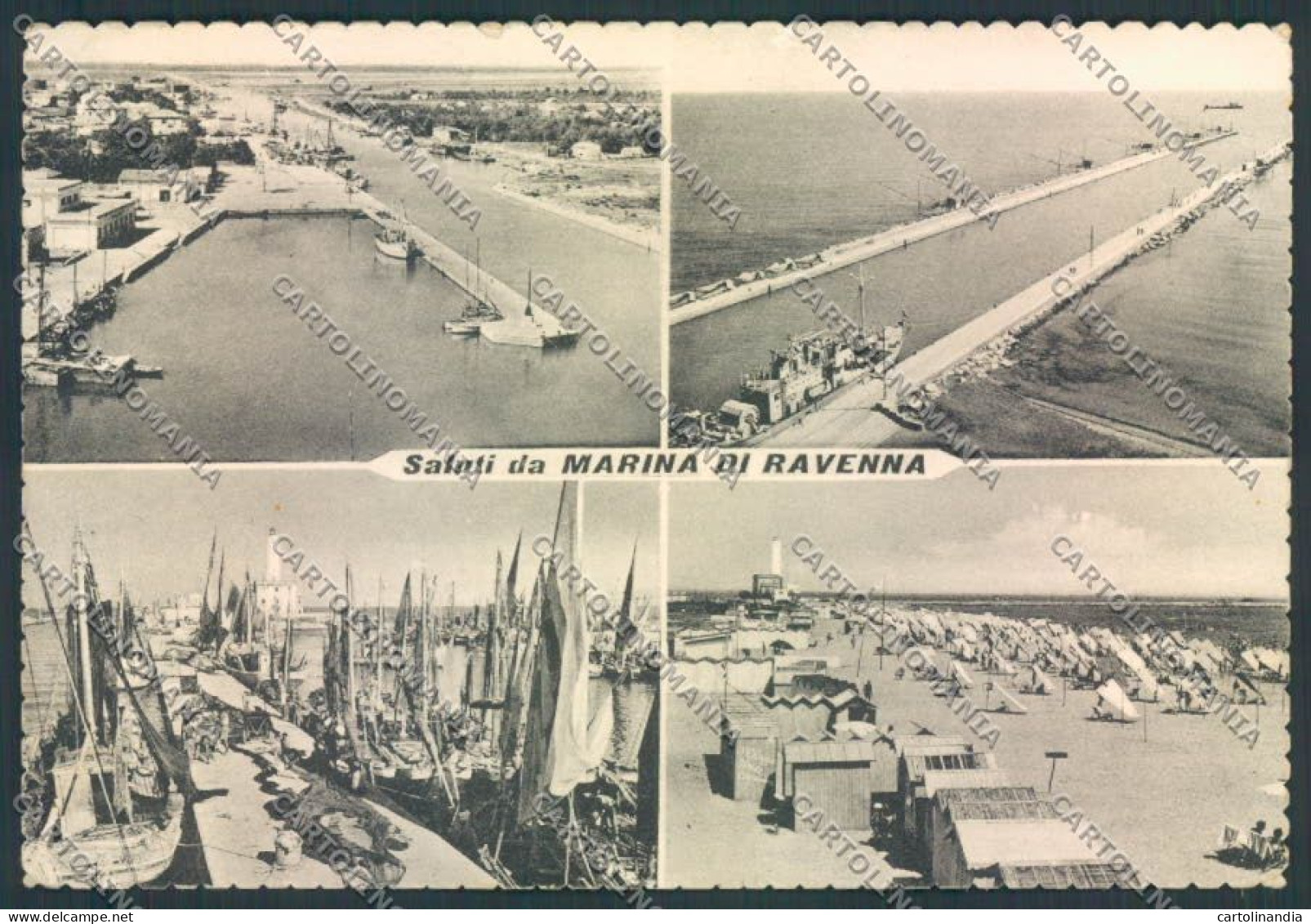 Ravenna Marina Di FG Cartolina ZF4685 - Ravenna