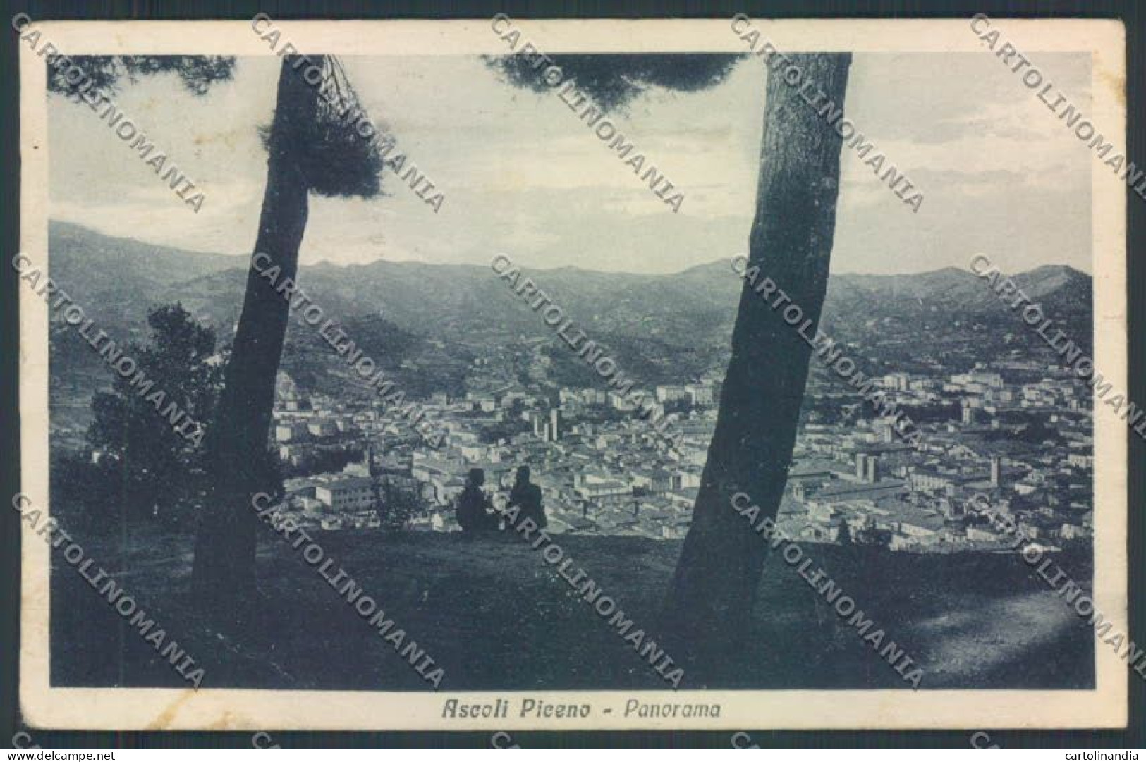 Ascoli Piceno Città PIEGHE STRAPPINI Cartolina ZT6079 - Ascoli Piceno