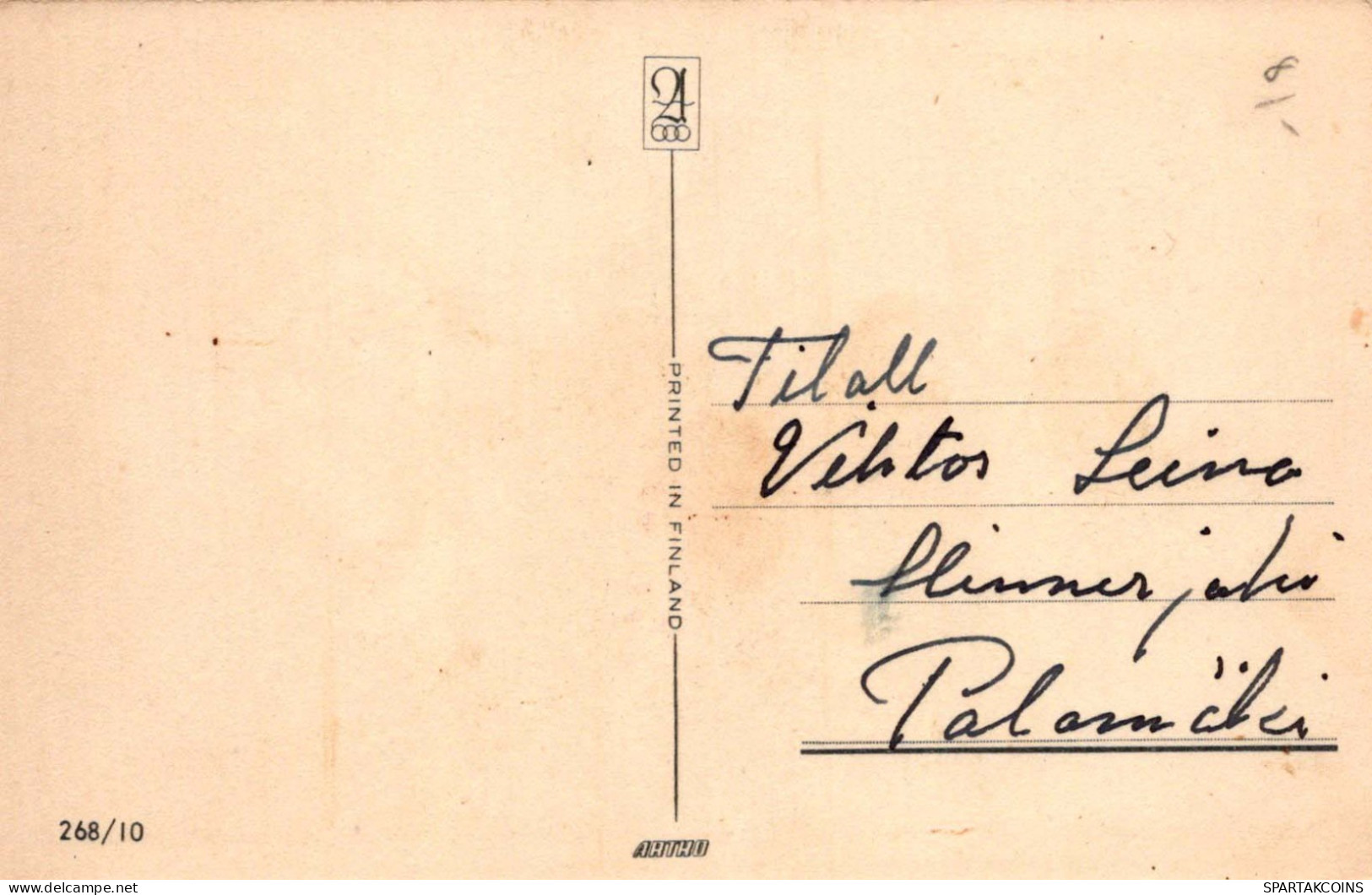FLEURS Vintage Carte Postale CPA #PKE629.A - Flores