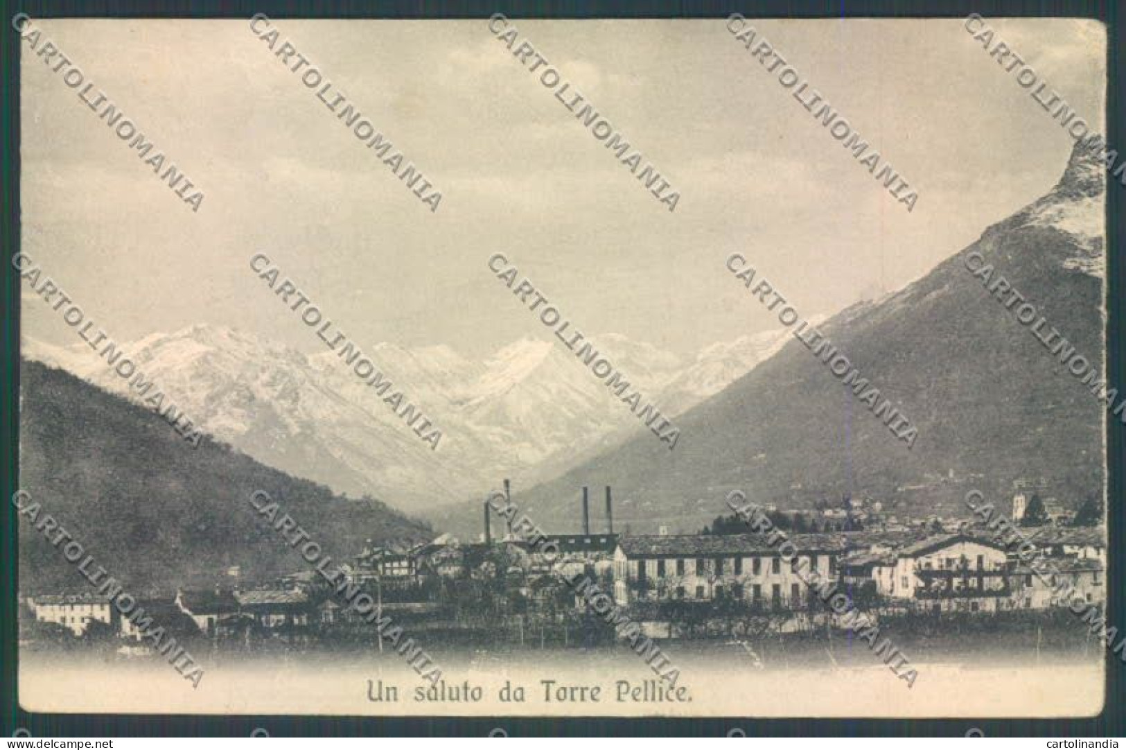 Torino Torre Pellice Cartolina ZT1568 - Autres & Non Classés