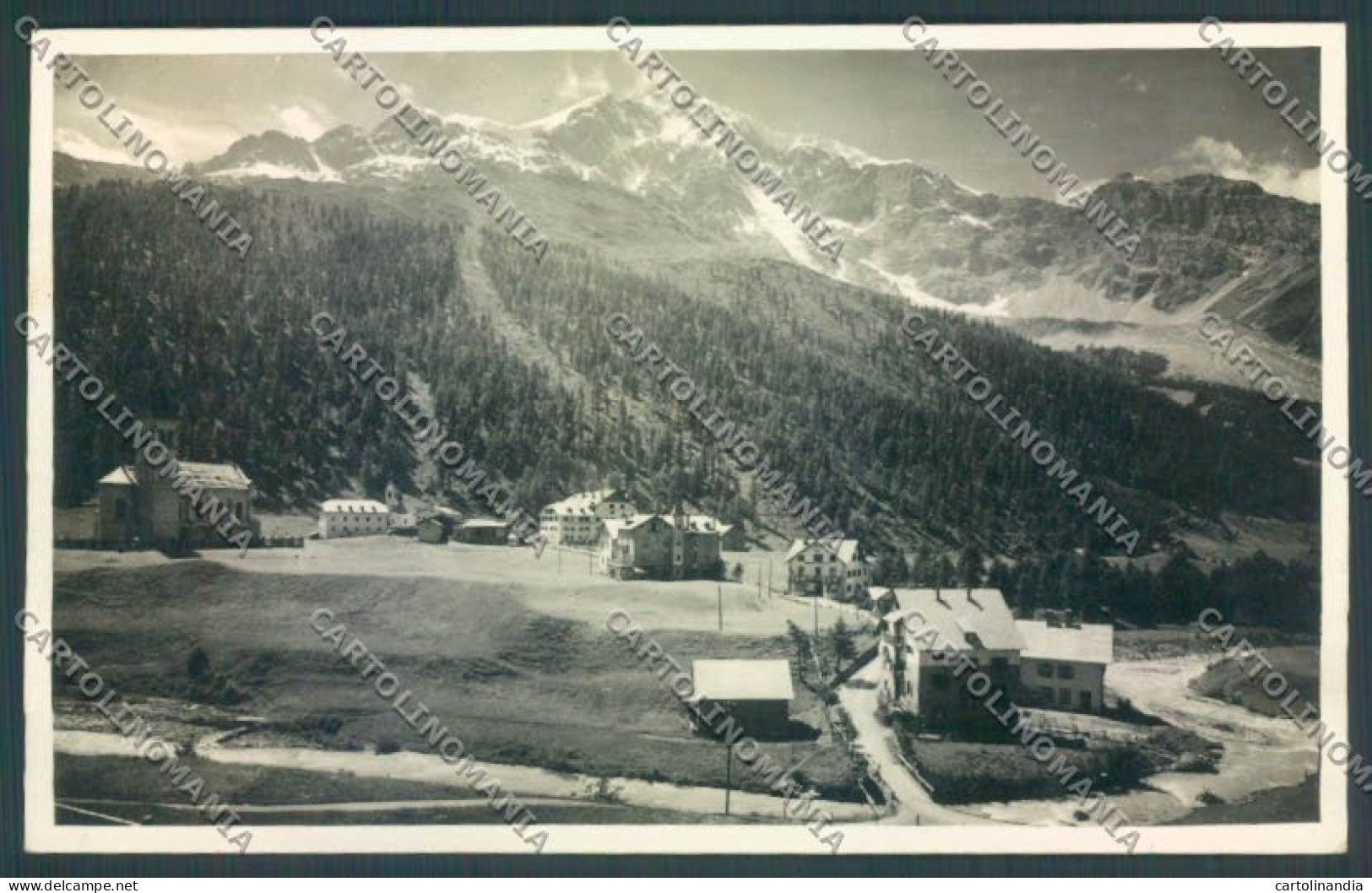 Bolzano Stelvio Solda Santa Gertrude PIEGHINE Foto Cartolina ZT9823 - Bolzano