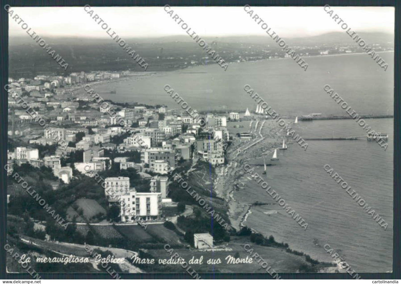 Pesaro Gabicce Foto FG Cartolina ZF6897 - Pesaro