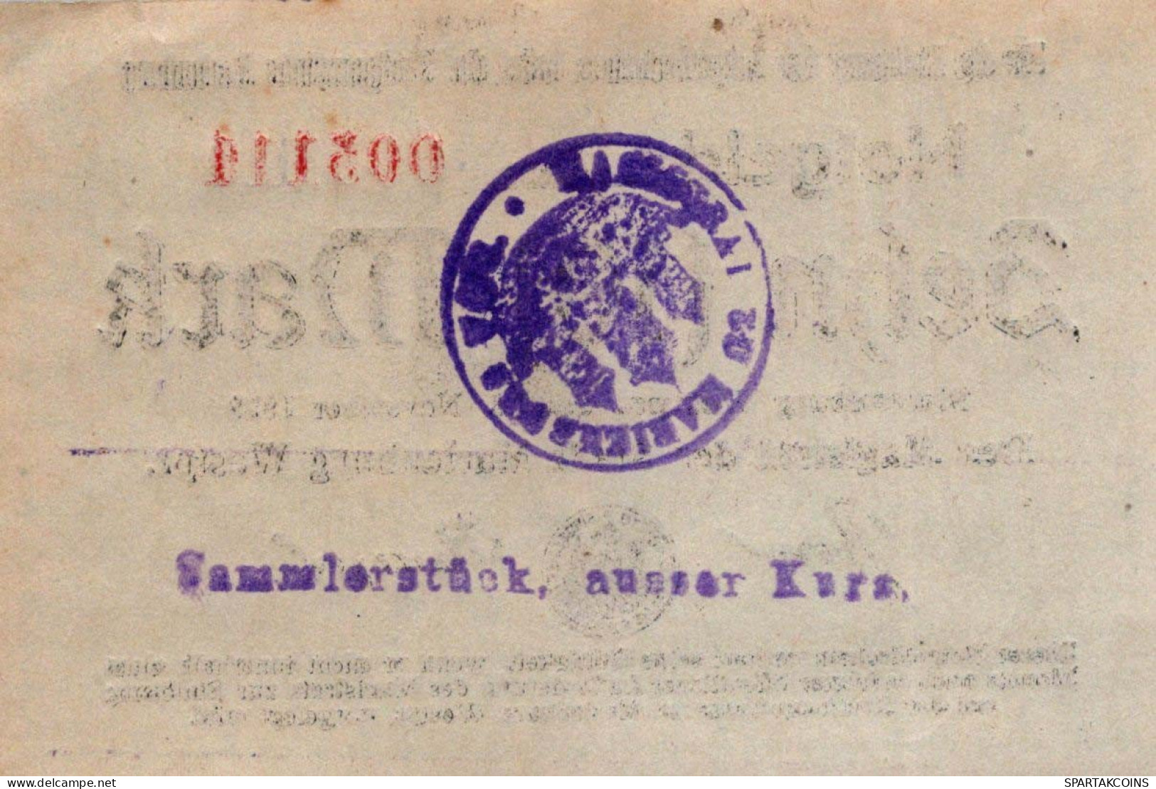 10 MARK 1918 Stadt MARIENBURG West PRUSSLAND DEUTSCHLAND Notgeld Banknote #PF490 - Lokale Ausgaben